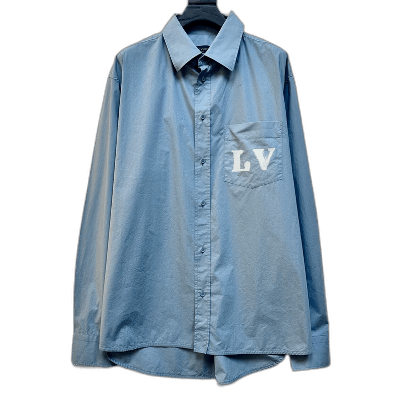 Louis Vuitton Louis Vuitton LV 23FW Spray Logo Shirt Size US L / EU 52-54 / 3 - 1 Thumbnail