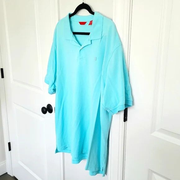 Izod Signature Solid Short Sleeve Polo Size US XXL / EU 58 / 5 - 4 Thumbnail