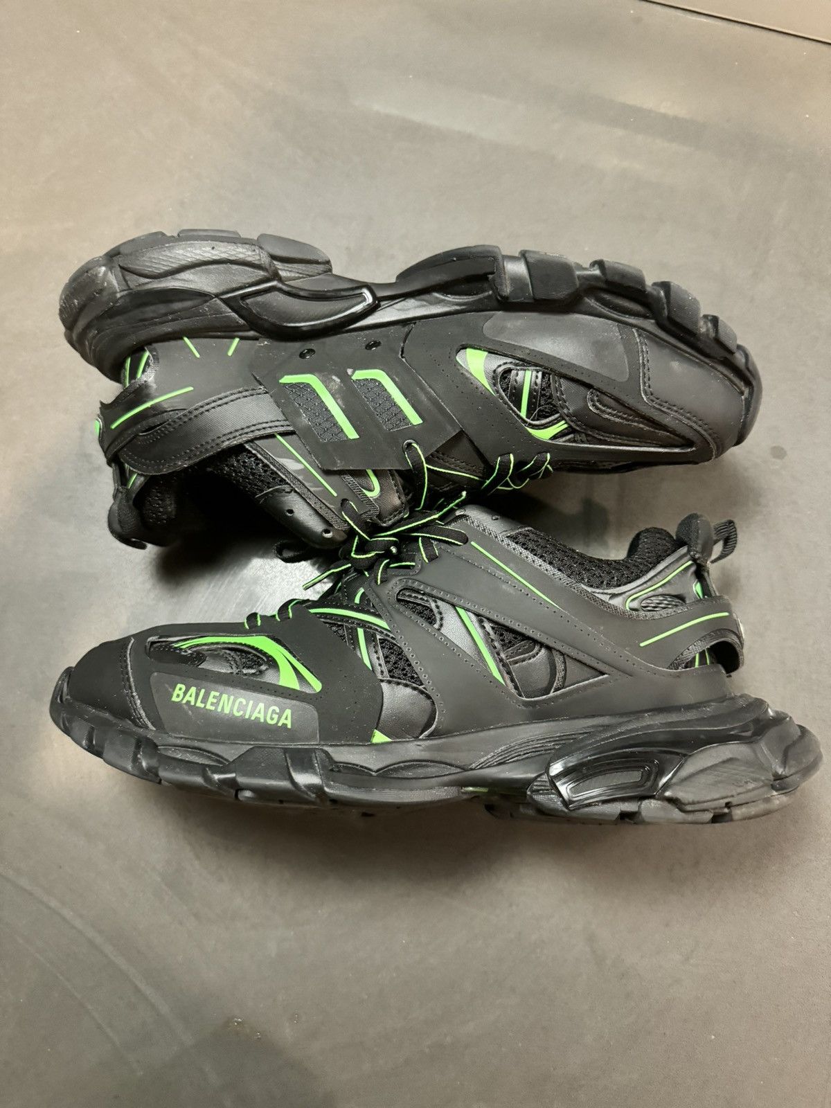 Balenciaga Balenciaga Track Sneaker 1 ‘Black Green’ Size US 9 / EU 42 - 4 Thumbnail