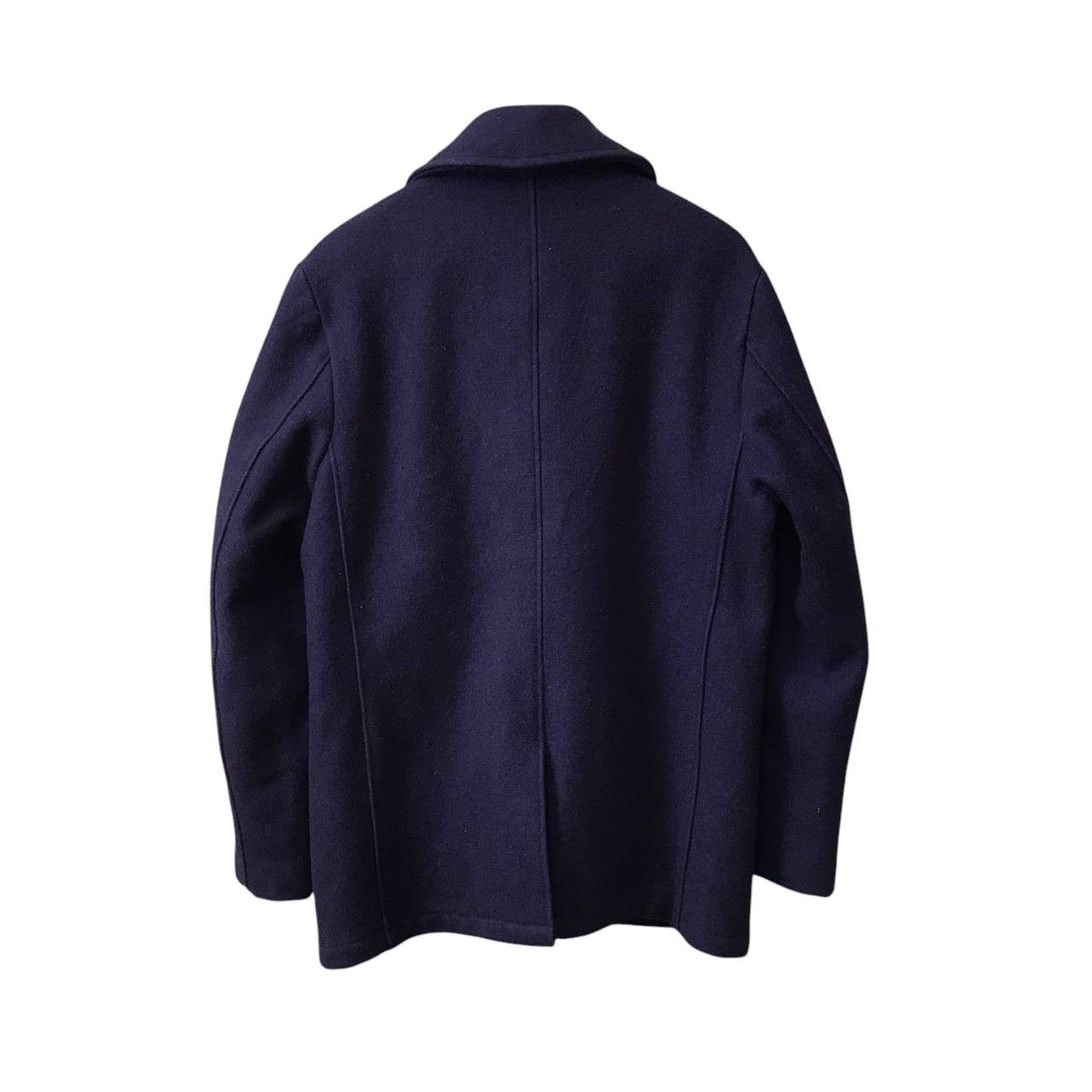 Schott VINTAGE SCHOTT US 70N PEACOAT PURPLE DOUBLE BREASTED Size US M / EU 48-50 / 2 - 4 Thumbnail