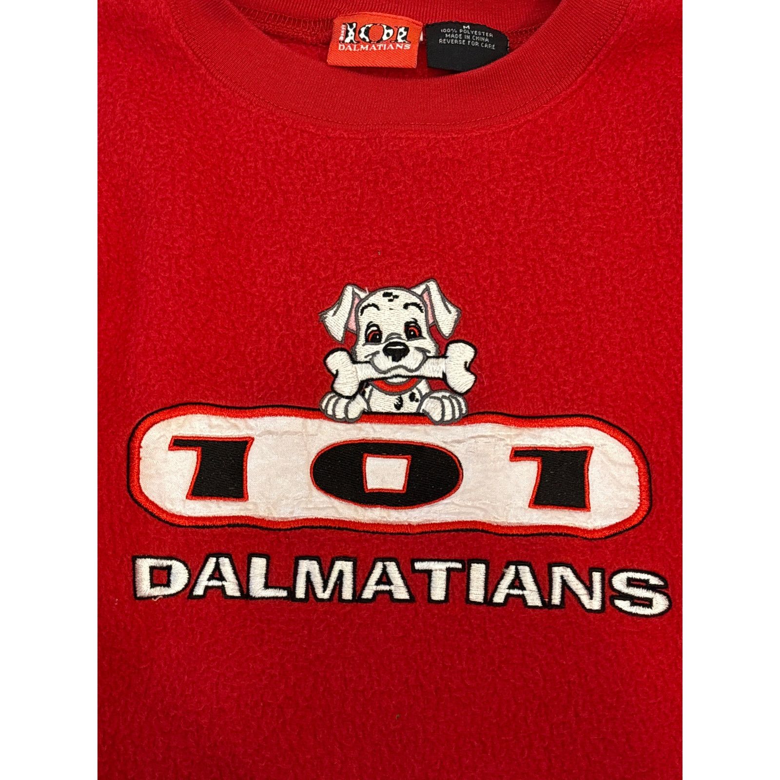 Disney 101 Dalmatians Disney 90s Jerry Leigh fleece crewneck Size M / US 6-8 / IT 42-44 - 2 Thumbnail