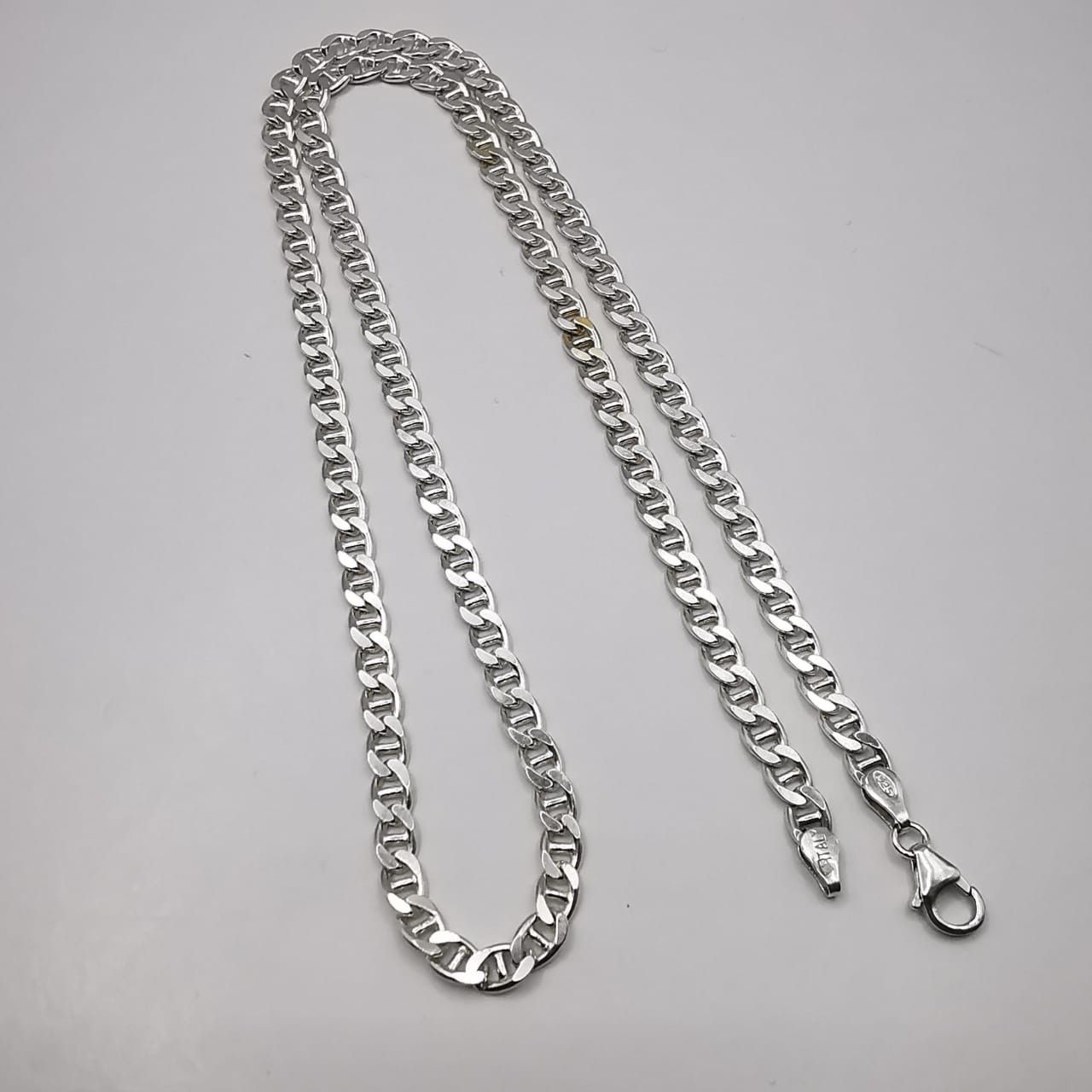 Sterling Silver Vintage Jewelry Chain, 925 Sterling Silver, Signed 20,63g Size ONE SIZE - 3 Thumbnail