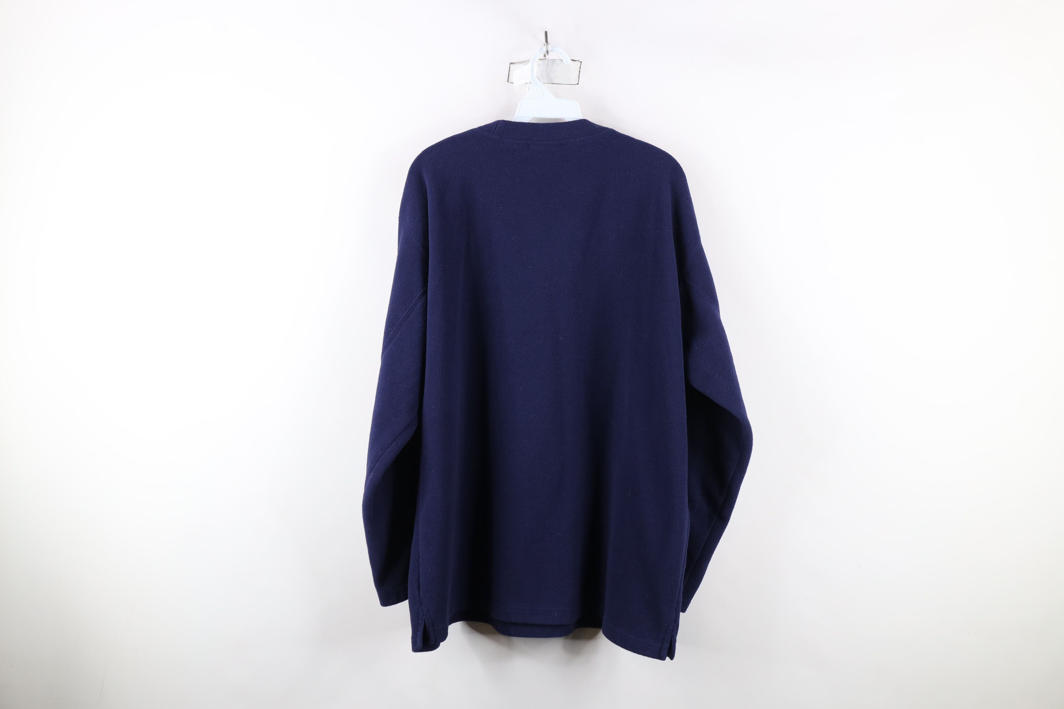 Vintage Vintage 90s Shadow University of Michigan Fleece Sweatshirt Size US L / EU 52-54 / 3 - 8 Thumbnail