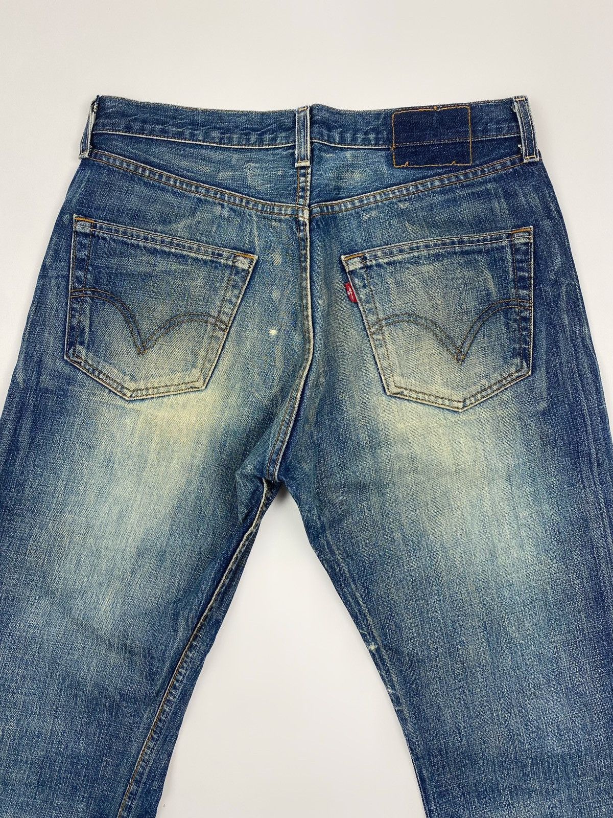 Levi's Y2K Vintage Distressed Levi’s 501 Mud Wash Denim Pants 32X30 Size US 32 / EU 48 - 9 Thumbnail