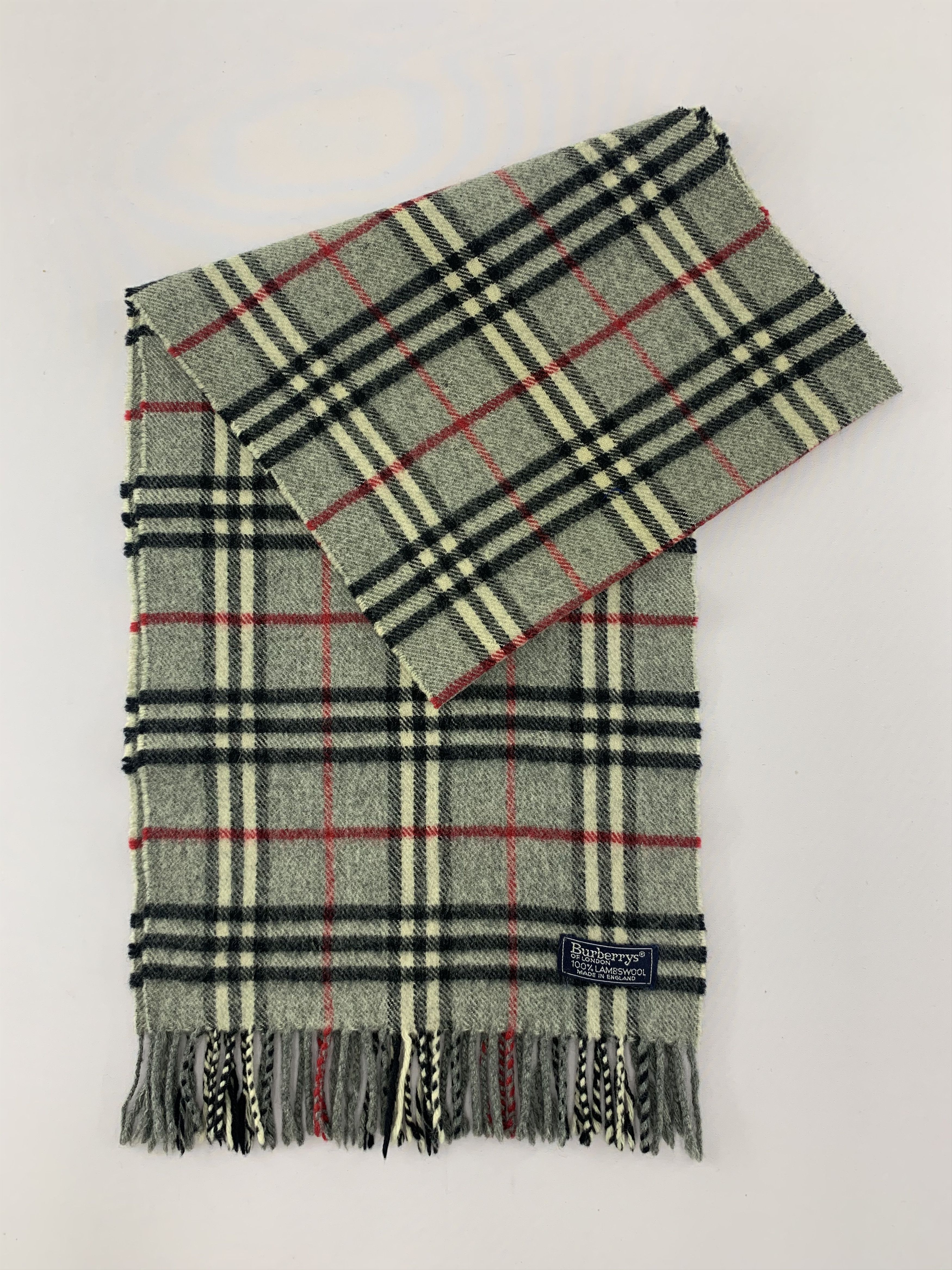 Burberry Burberry Scarf Wool Muffler Neck Wrap BL5072 Size ONE SIZE - 1 Thumbnail