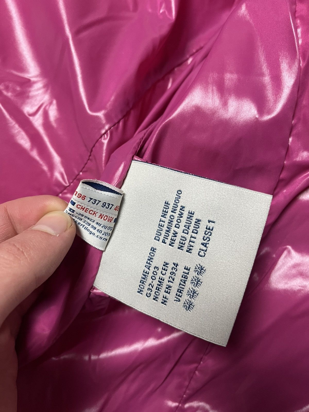 Moncler Moncler Glossy Down Puffer Jacket Burgundy Size L / US 10 / IT 46 - 20 Thumbnail