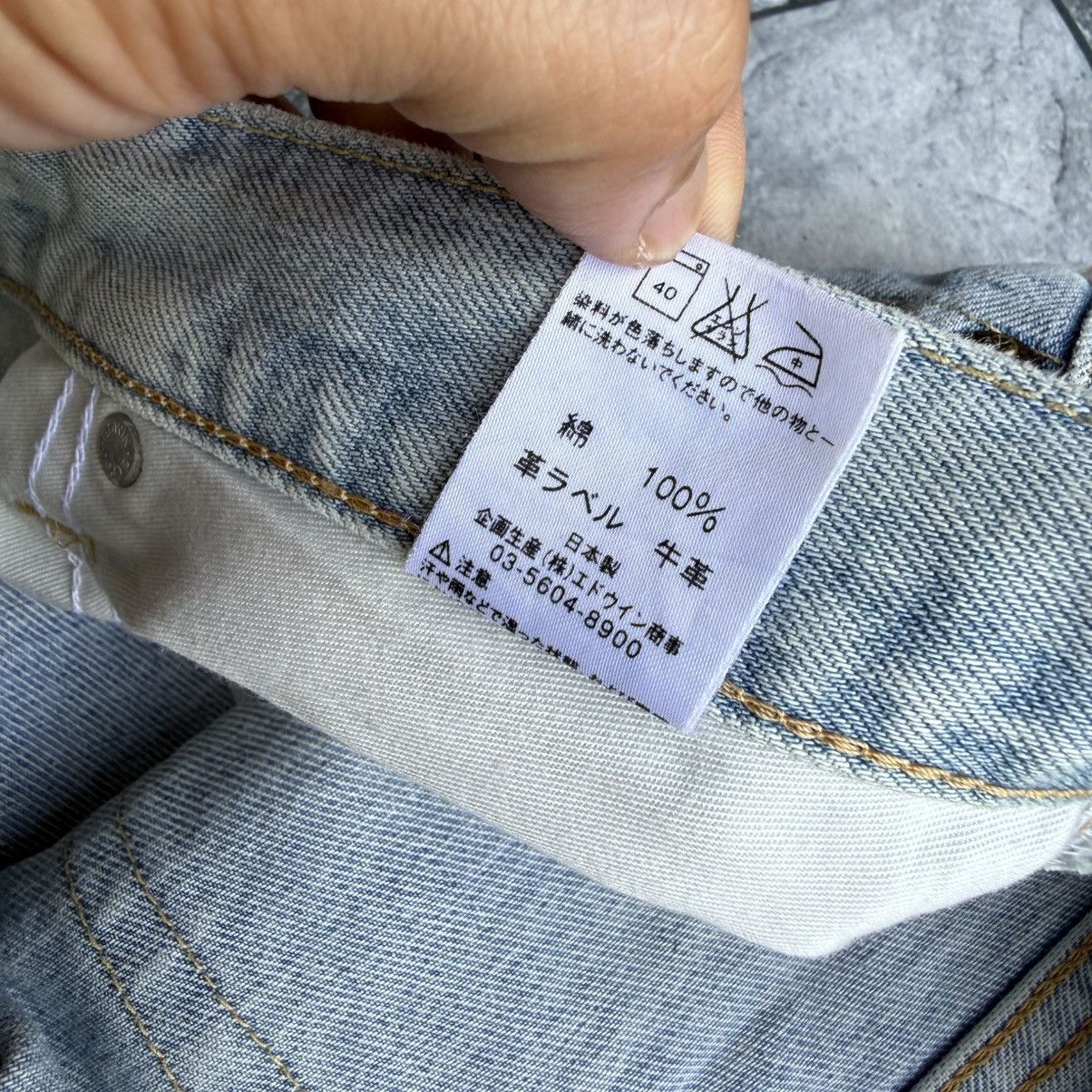 Edwin Vintage Edwin Faded Blue Denim Jean Pants W32 Size US 32 / EU 48 - 15 Thumbnail