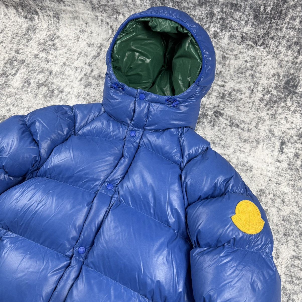Moncler MONCLER Suginami Hooded Down ‘Blue’ Jacket Size US XL / EU 56 / 4 - 2 Thumbnail