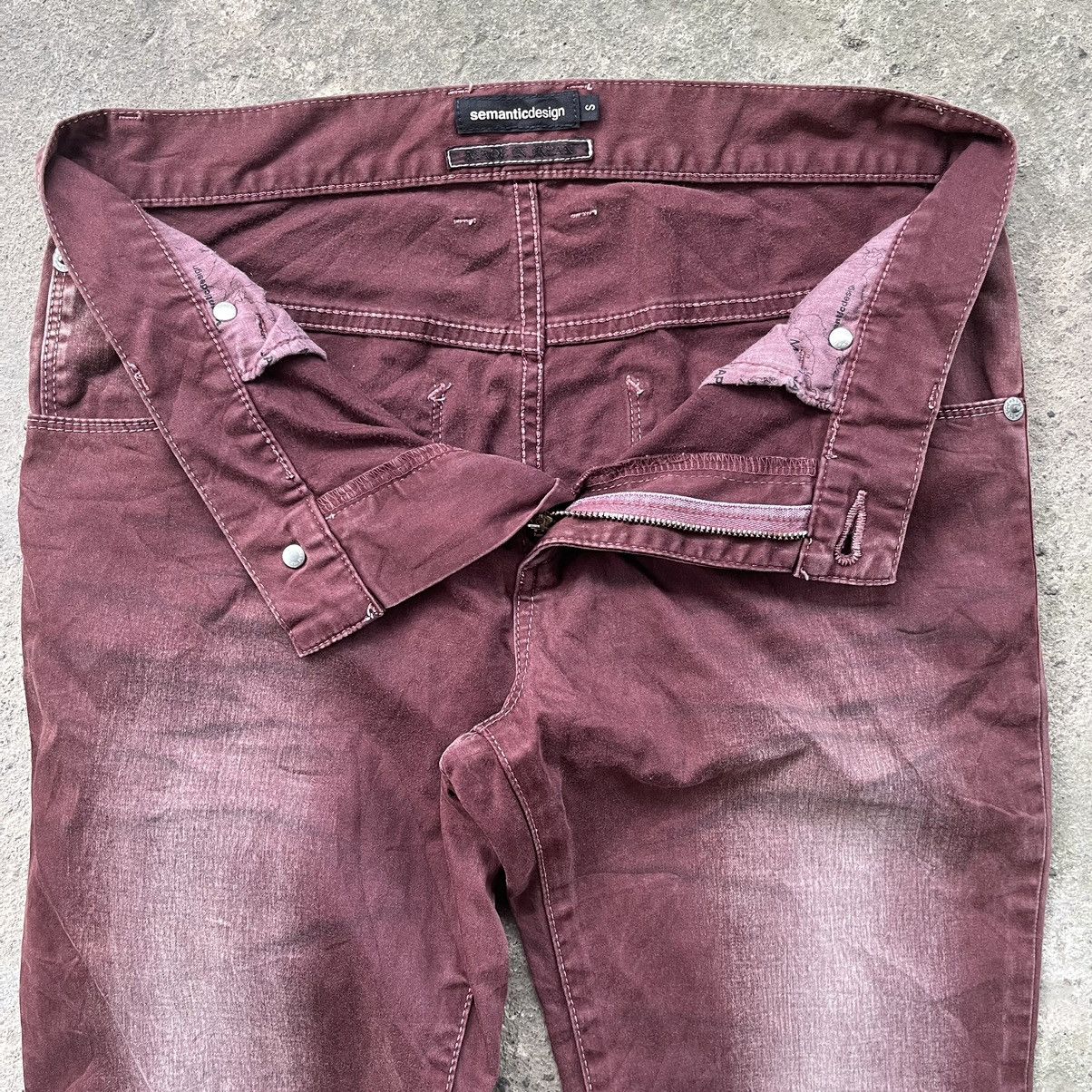 Japanese Brand × semanticdesign Semantic Design Japan Pants Size 29" - 6 Thumbnail