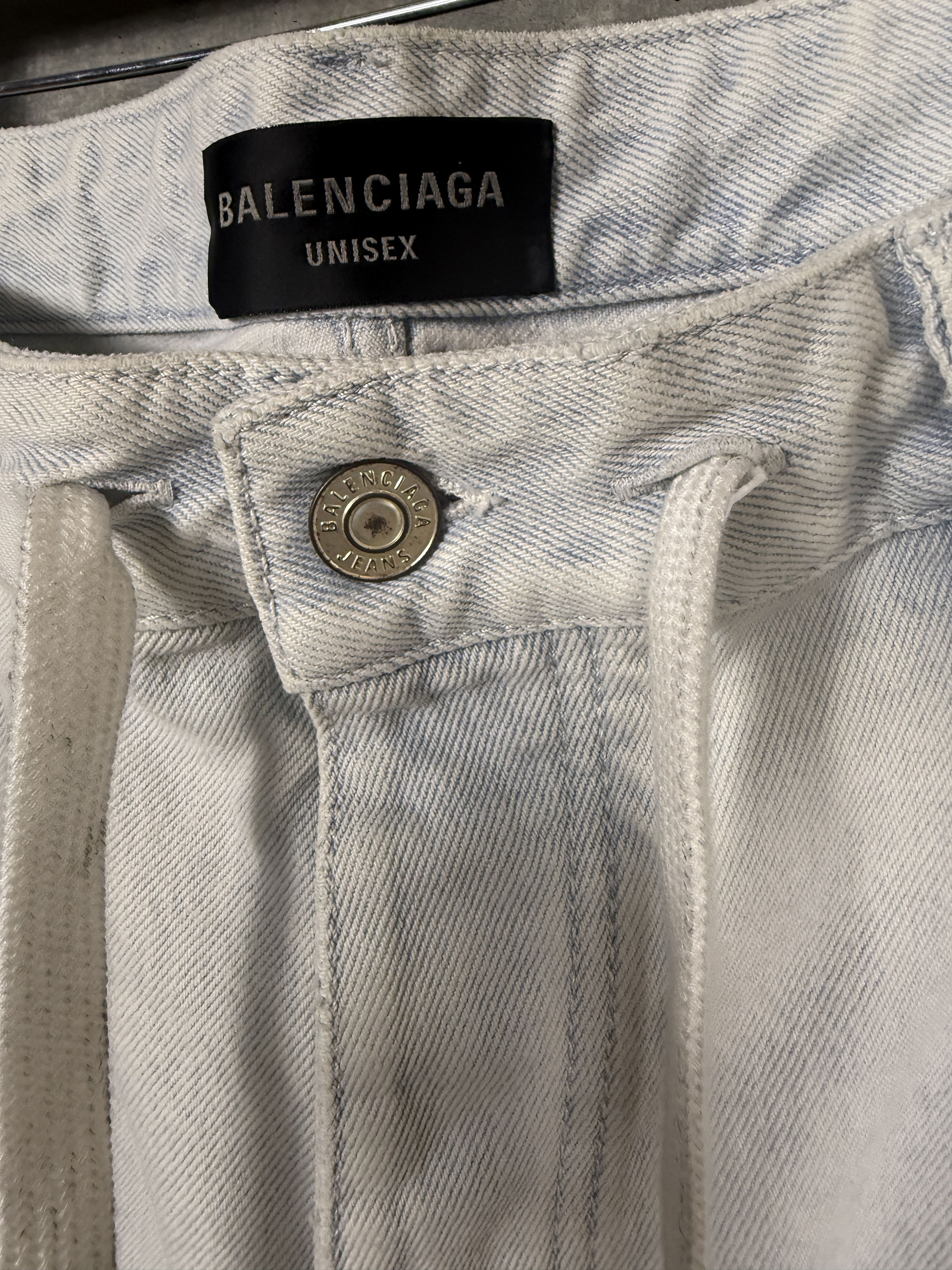 Balenciaga NWT $1850 BALENCIAGA L OVERSIZED BAGGY PANTS Size US 35 - 3 Thumbnail