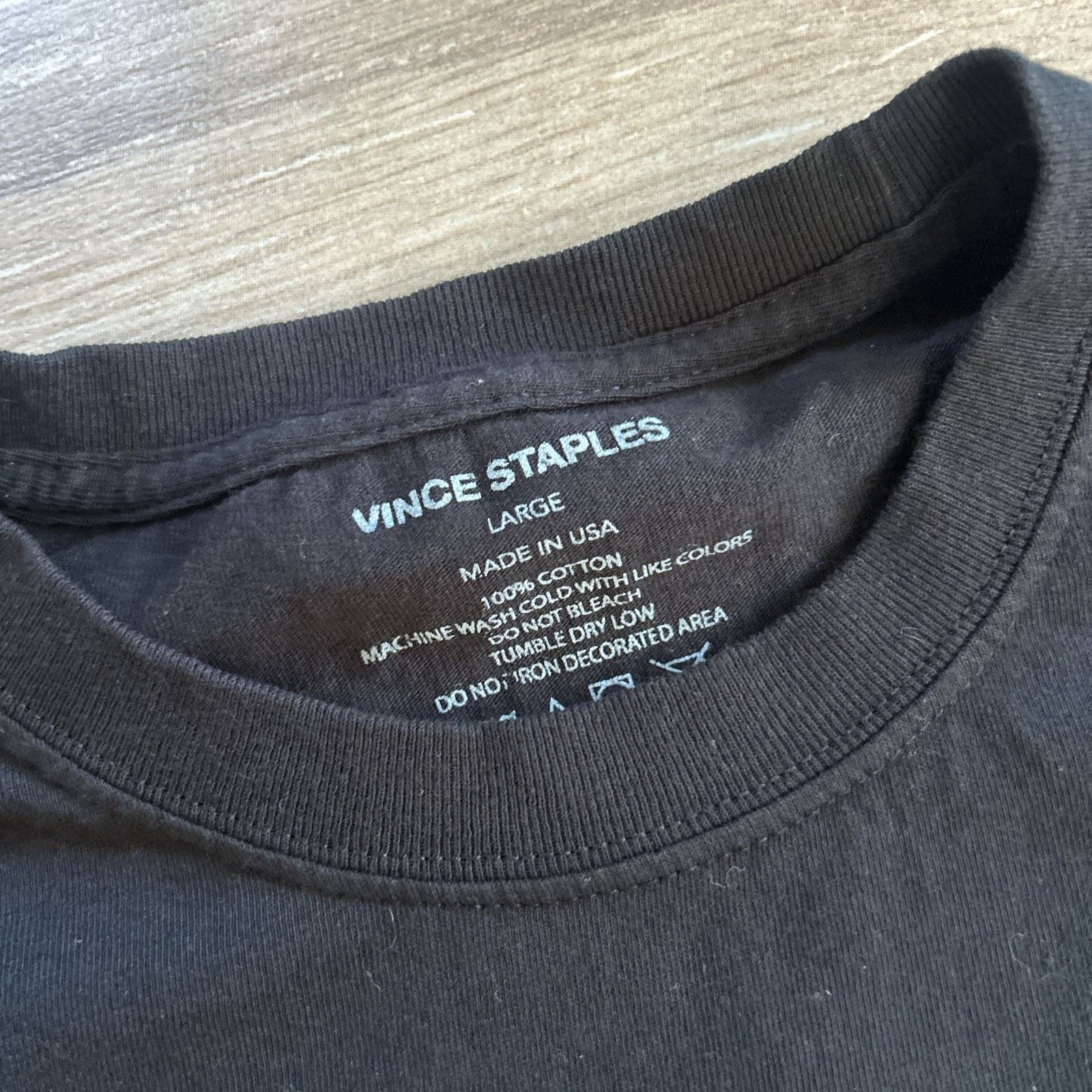 Vince Staples Vince Staples 2022 tour Merch Color-Black Size -... Size US L / EU 52-54 / 3 - 2 Thumbnail
