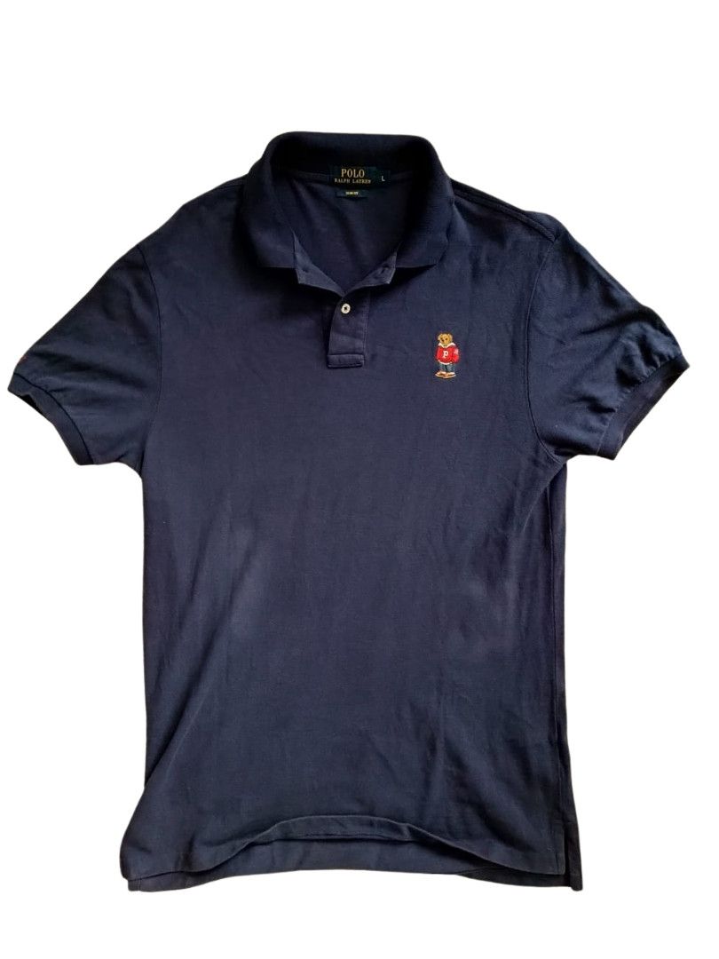 Polo Ralph Lauren Polo Ralph Lauren Bear Navy Blue Shirt : L Size US L / EU 52-54 / 3 - 1 Thumbnail