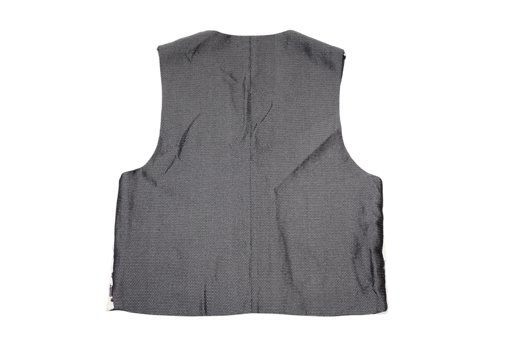 Etro Vtg ANNE SURKAMP KRAMER distressed design wool waistcoat Size US M / EU 48-50 / 2 - 6 Thumbnail
