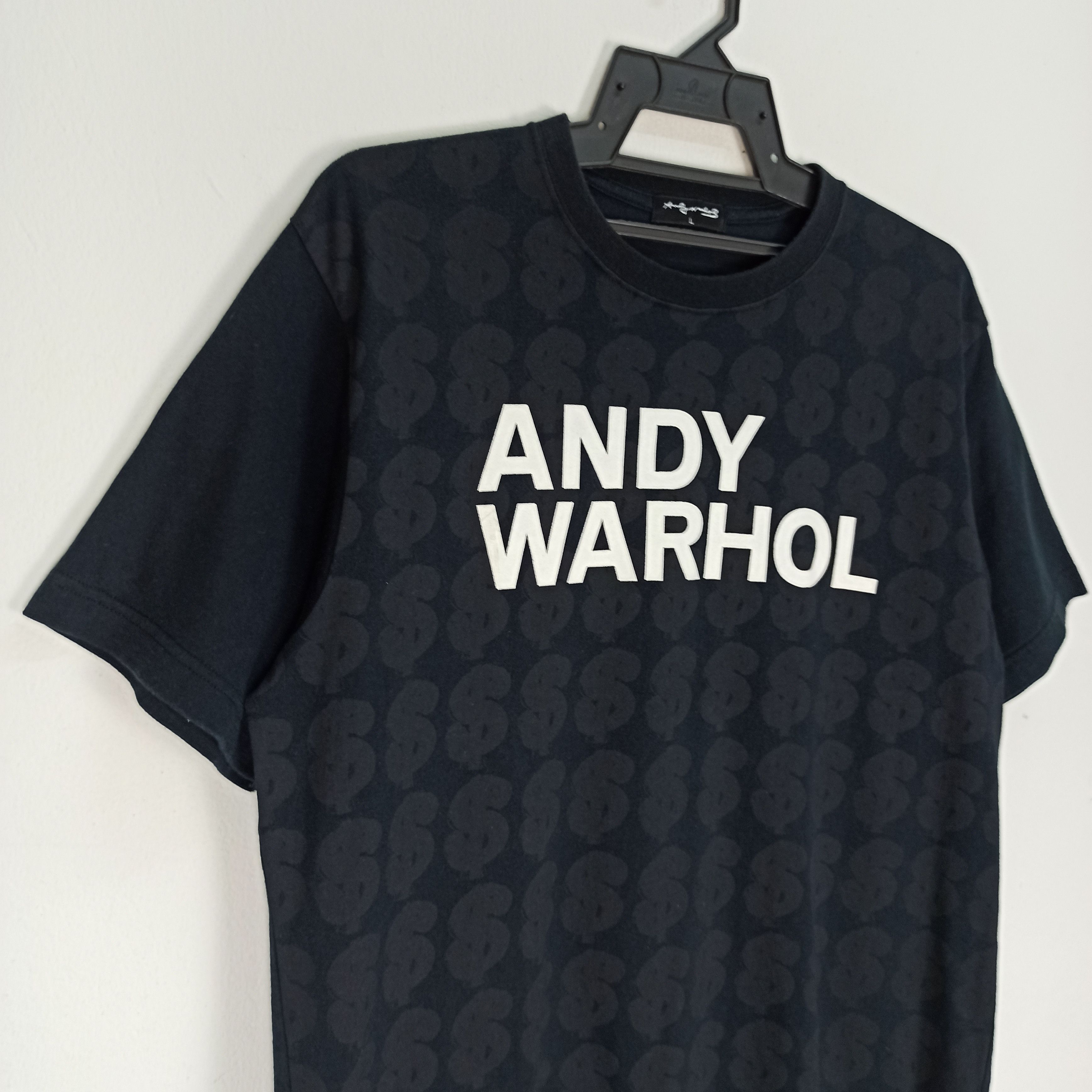Andy Warhol × Uniqlo 🔥Steals🔥 Andy Warhol Dollar Printed Logo Tshirt Size US L / EU 52-54 / 3 - 3 Thumbnail