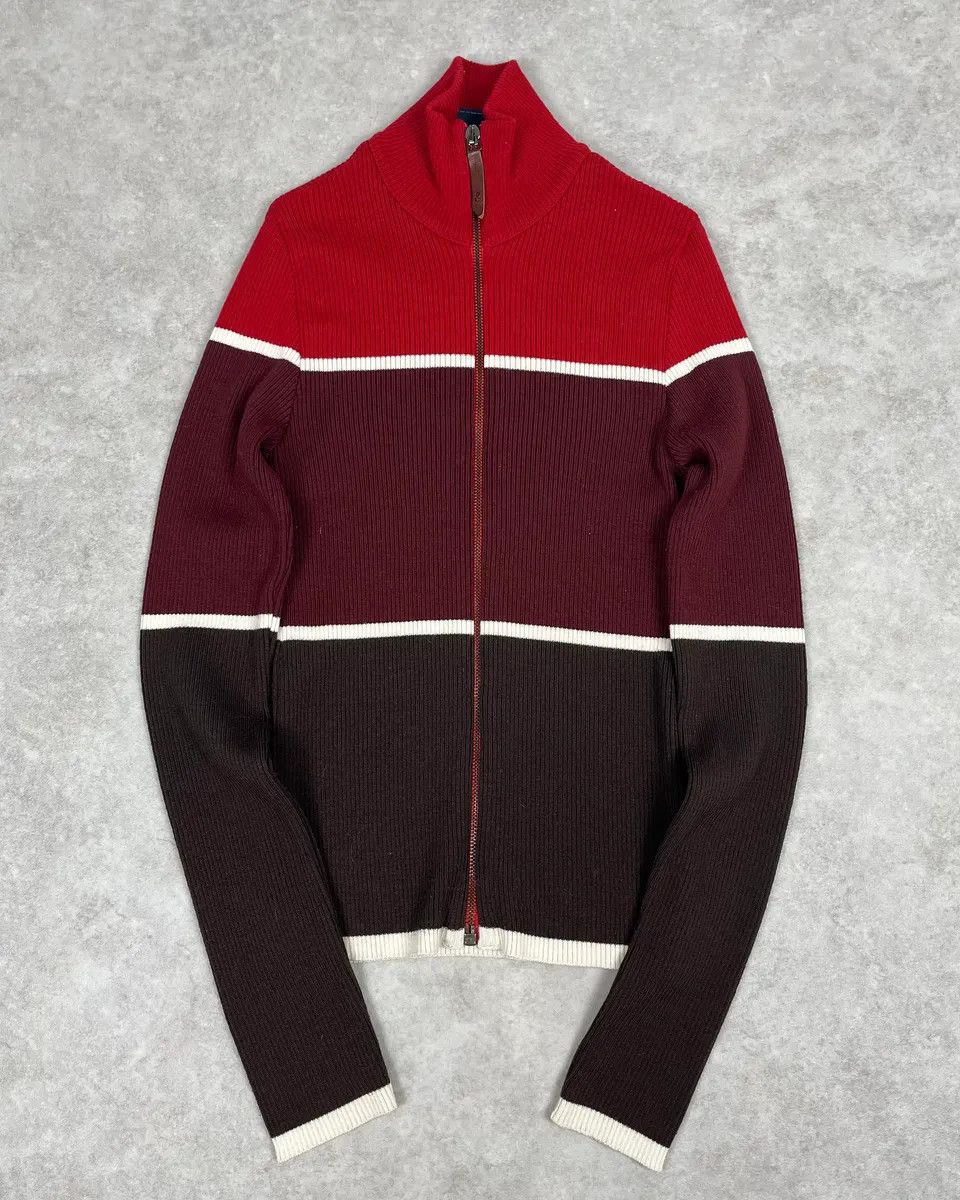 Dolce & Gabbana 2000s Dolce & Gabbana 3 Red Zip-Up Sweater Size XXS / US 00 / IT 34 - 1 Thumbnail