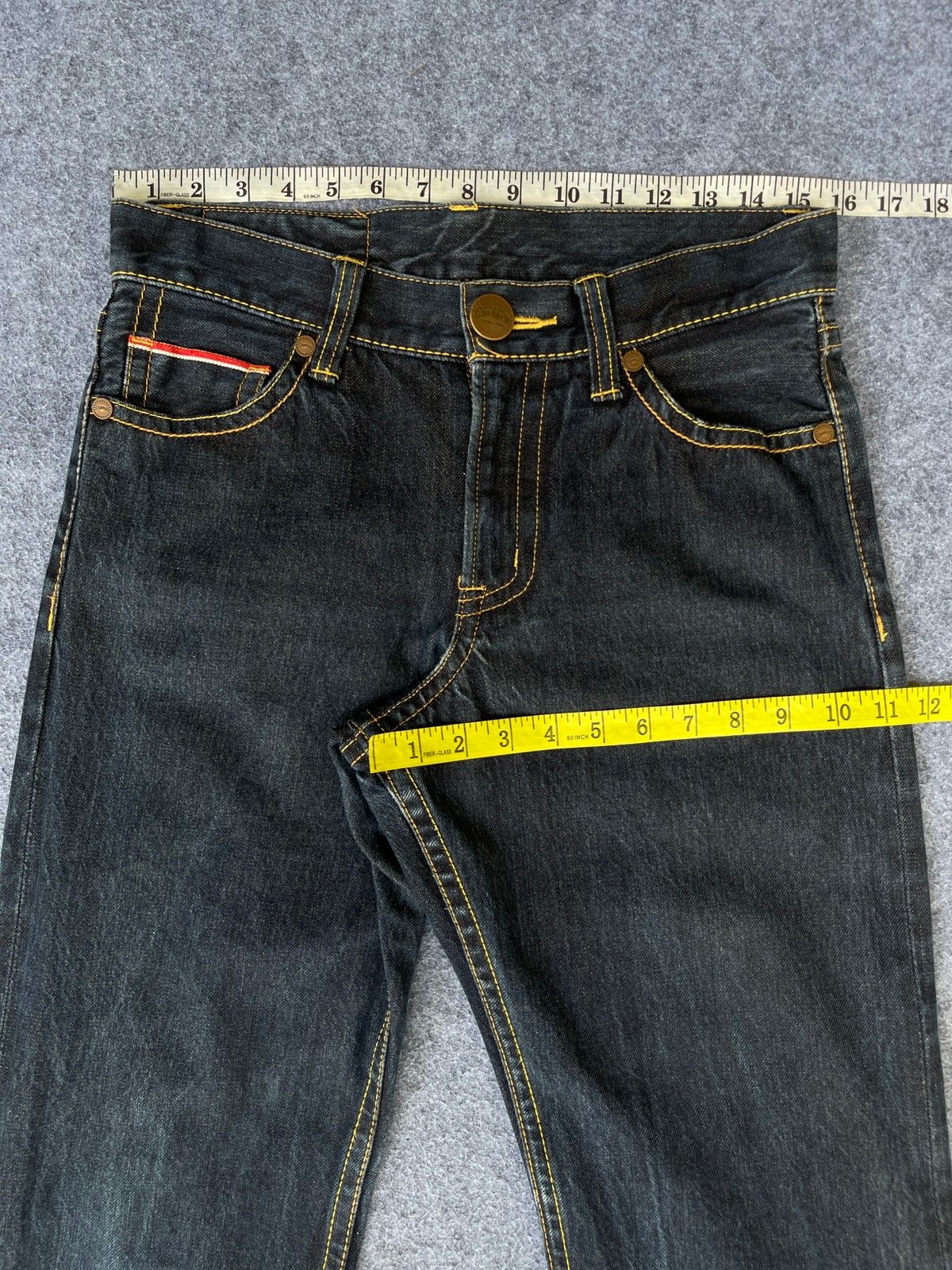 Archival Clothing RaRe‼️Vintage’90s🔥Co&Lu🔥Daicock Selvedge Denim Jeans Size US 32 / EU 48 - 7 Thumbnail