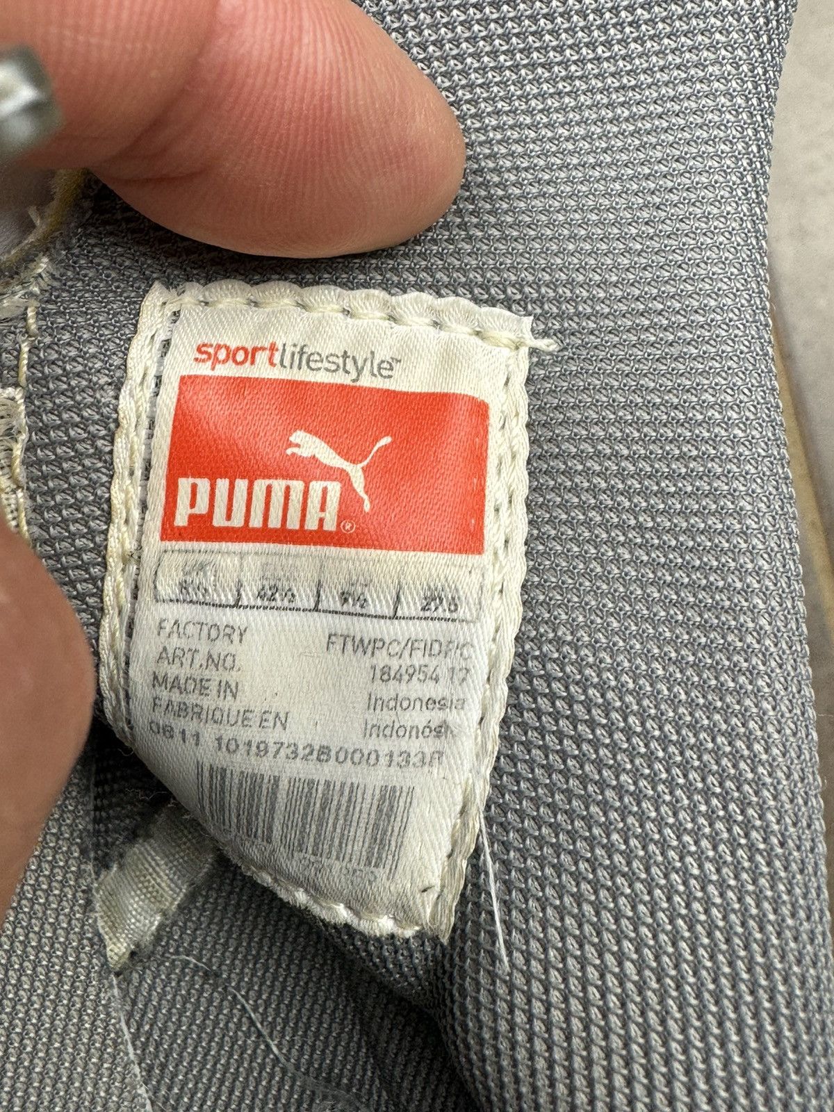 Puma Vintage Puma unisex shoes Size US 8.5 / EU 41-42 - 8 Thumbnail