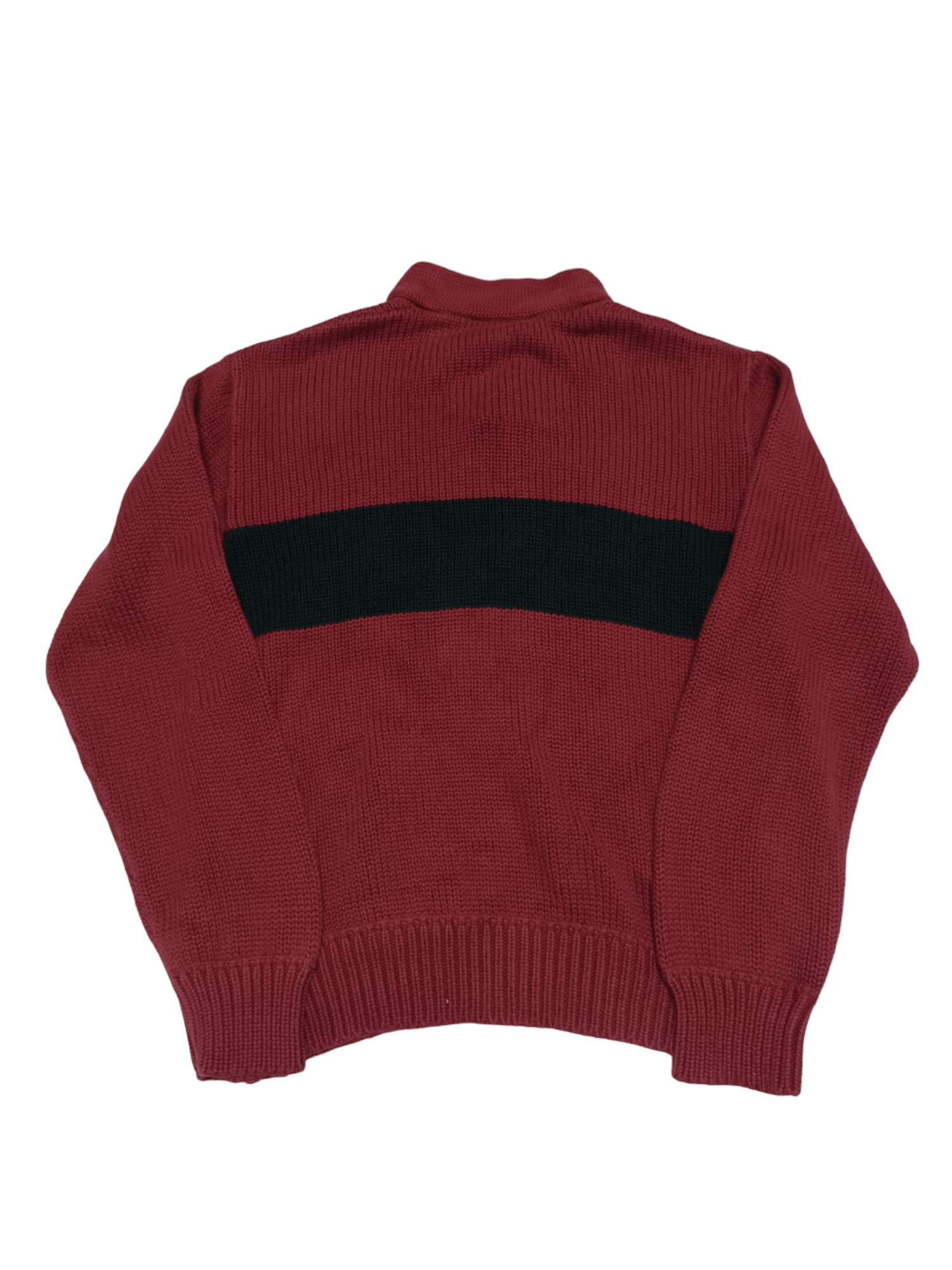 Polo Ralph Lauren FANTASTIC RARE PRL 90S V-NECK SWEATER OLDMONEY VINTAGE Size US M / EU 48-50 / 2 - 2 Thumbnail