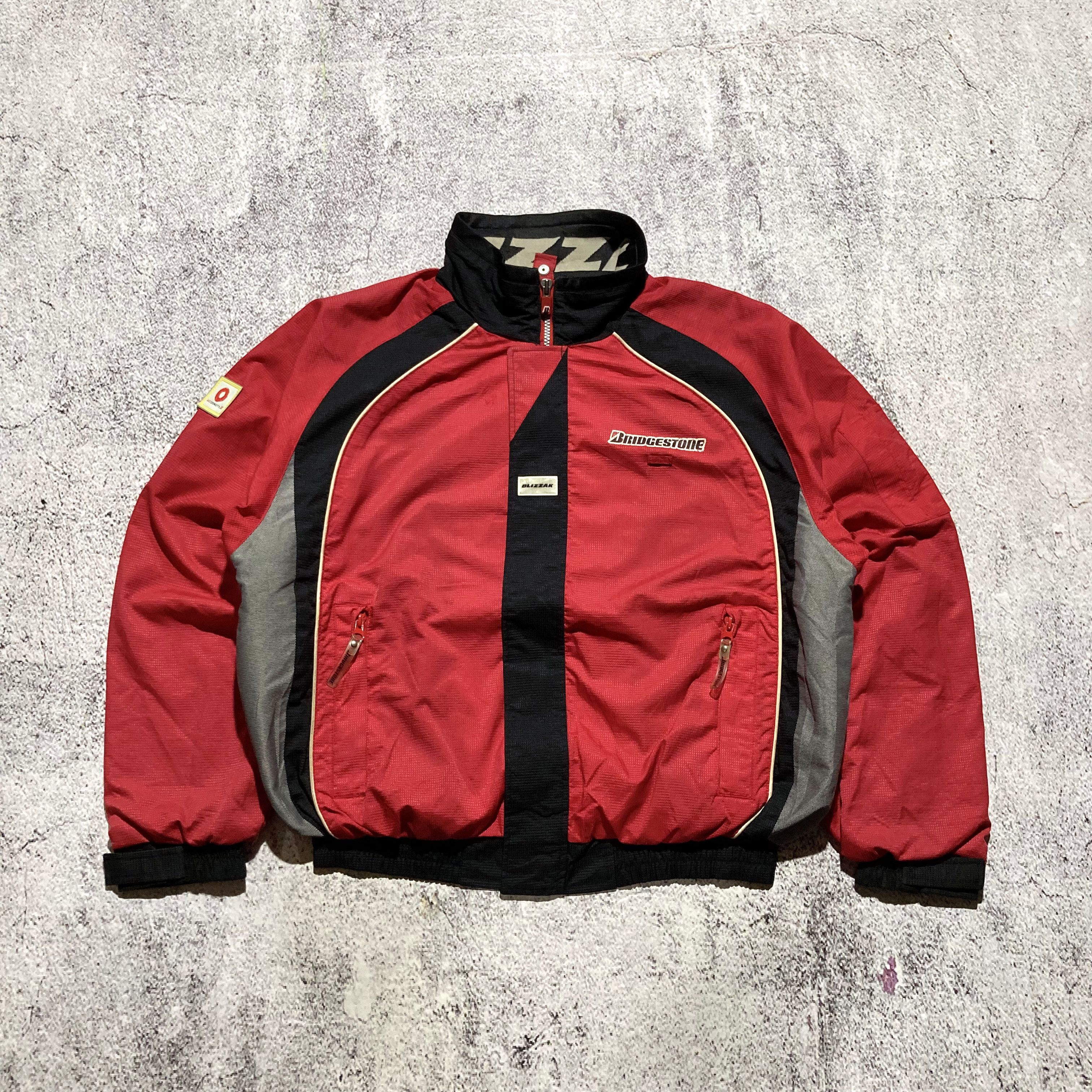Japanese Brand 1990s Vintage Blizzak Revolution Bridgestone Racing Jacket Size US L / EU 52-54 / 3 - 7 Thumbnail