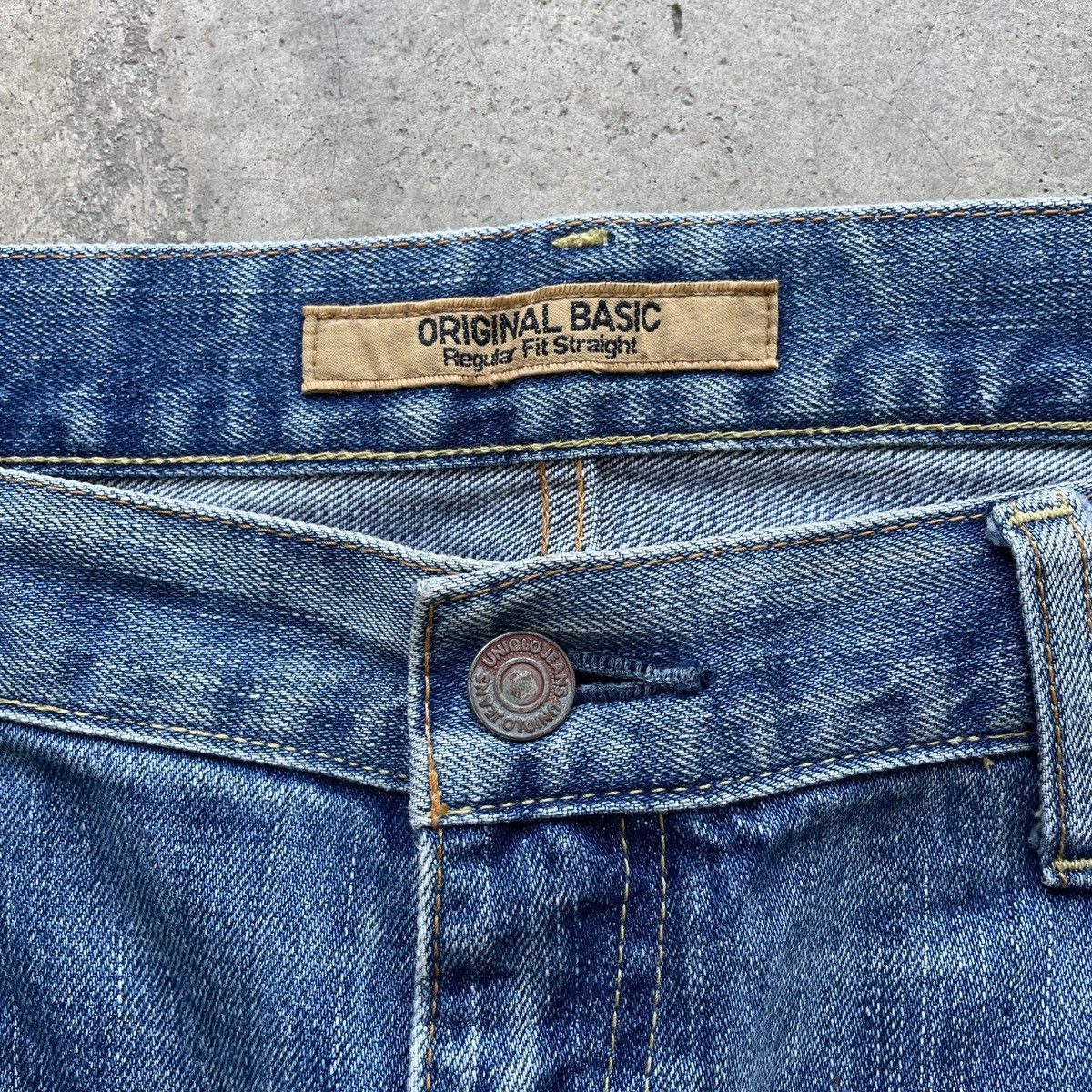 Japanese Brand W39x31💥 Vintage Japanese Faded Denim Jeans Distressed Pants Size US 39 - 6 Thumbnail