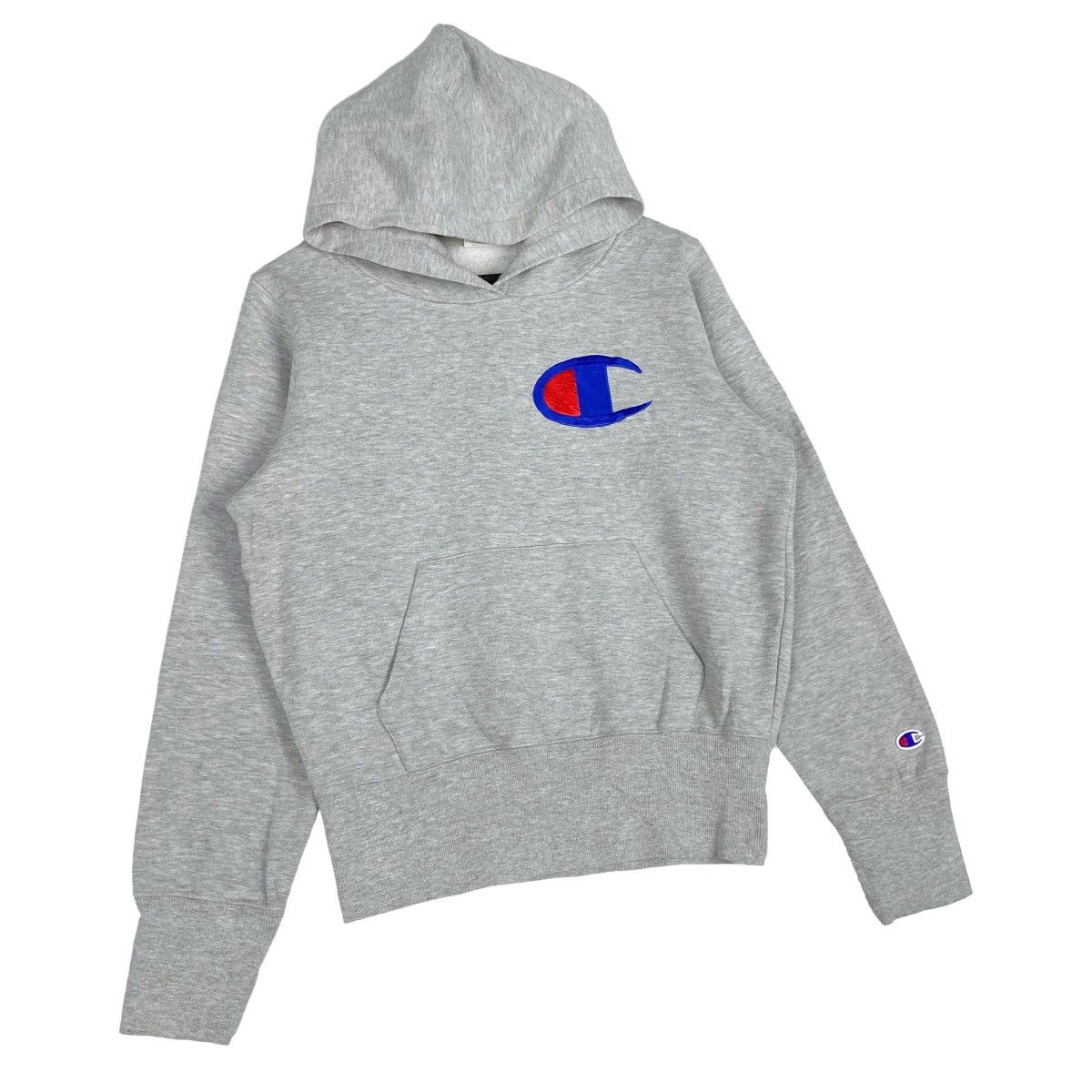 Champion × Vintage Vintage Champion Big Embroidered Hoodie Size M Size US M / EU 48-50 / 2 - 3 Thumbnail