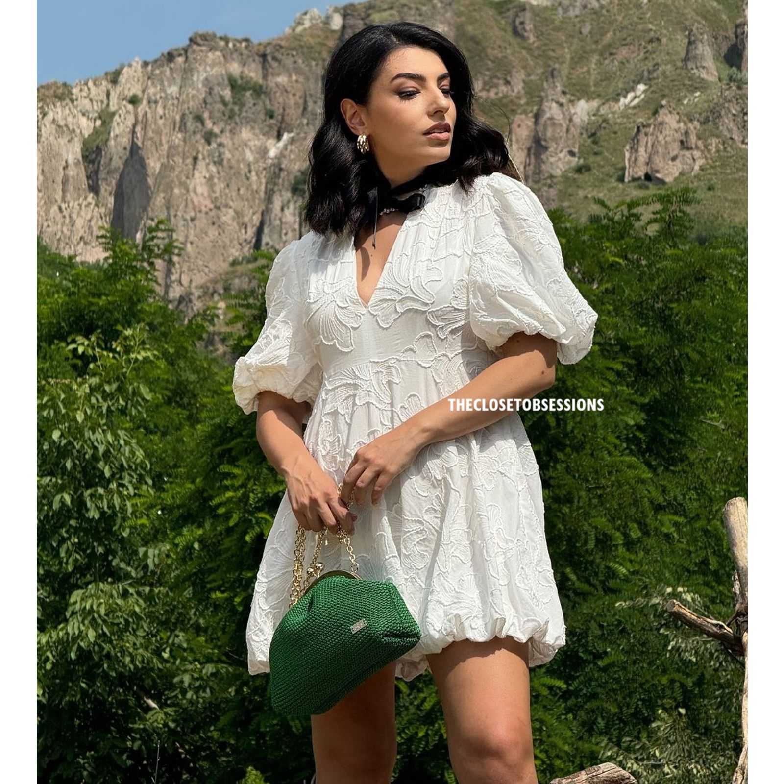 Zara RARE!!! ZARA BLOGGER FAVE!!! Balloon Hem Mini Dress NWT Size L / US 10 / IT 46 - 13 Thumbnail