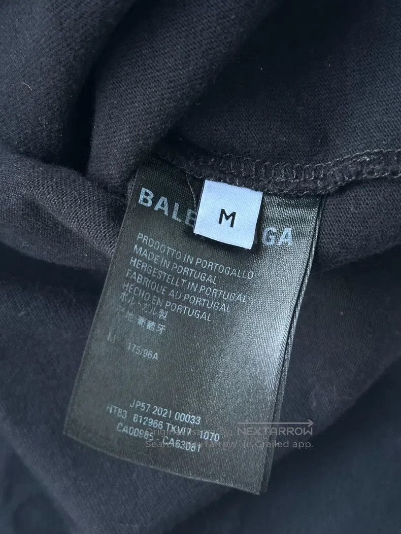 Balenciaga Balenciaga Classic BB Pixel Logo Short Sleeve T-Shirt Size US M / EU 48-50 / 2 - 2 Thumbnail