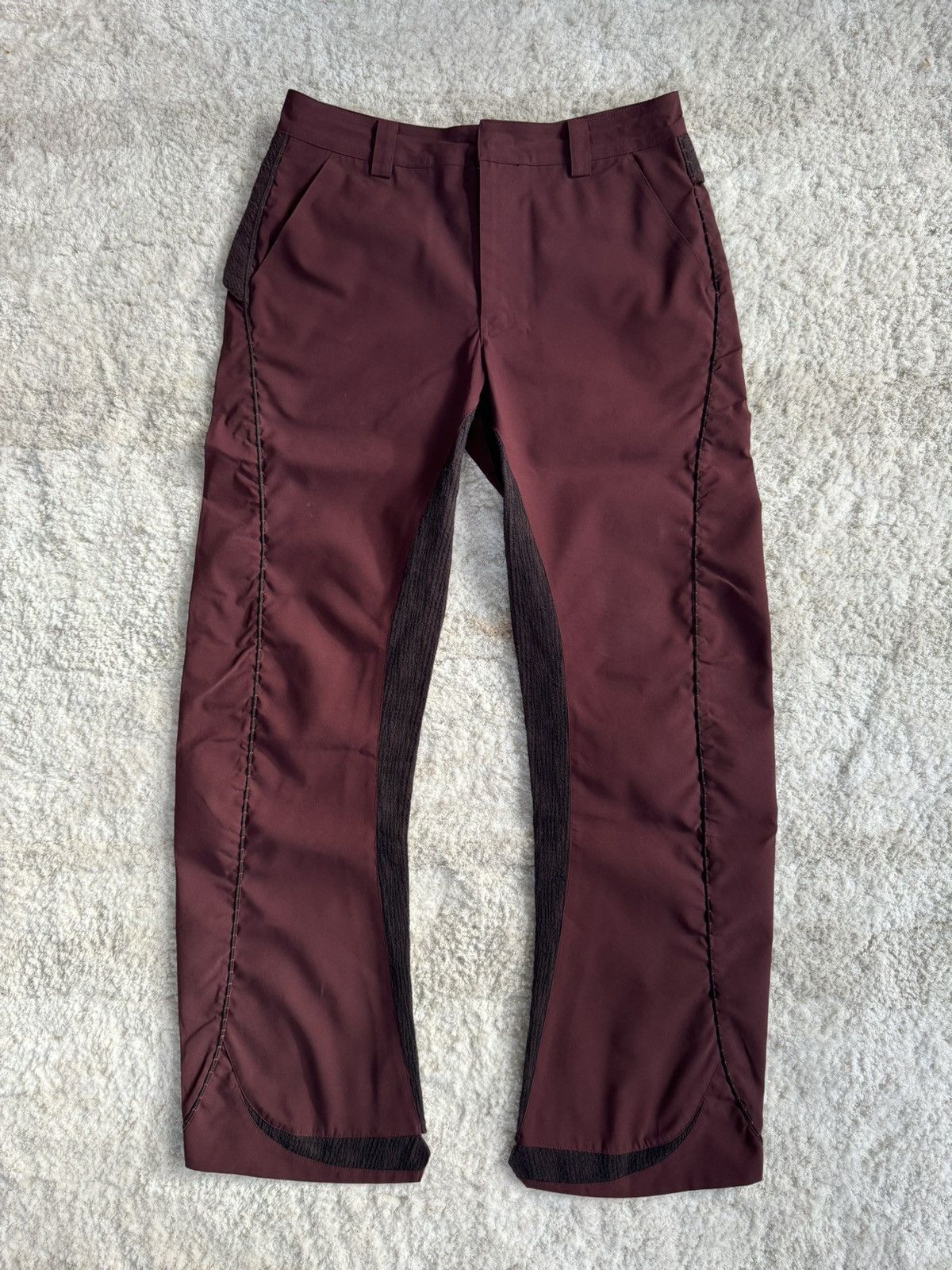 XLIM XLIM Burgundy EP.2 03 Trousers Size US 32 / EU 48 - 1 Thumbnail