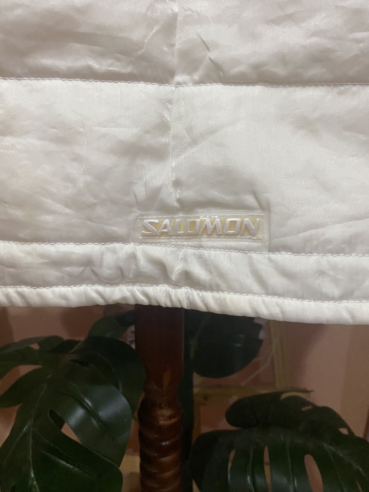 Salomon Vintage Salomon Reversible Quilted Vest - White, 90s Outdoor Size US M / EU 48-50 / 2 - 6 Thumbnail