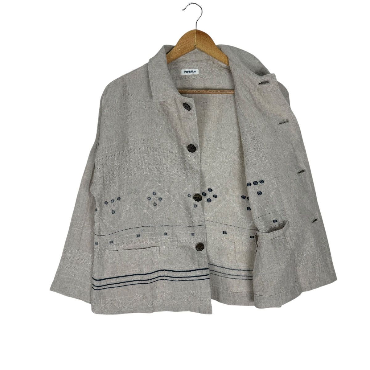☀️90s PLANTATION ISSEY MIYAKE HEMP JACKET