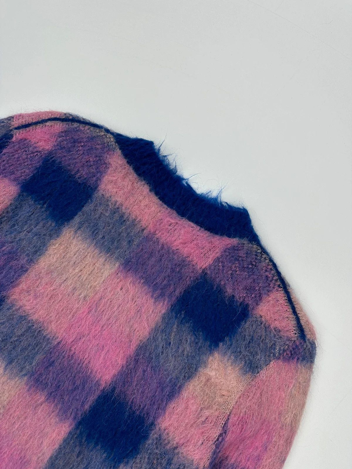 Acne Studios Acne Studio Funky Multicolor Furry Alpaca Wool Knit Sweater Size M / US 6-8 / IT 42-44 - 5 Thumbnail