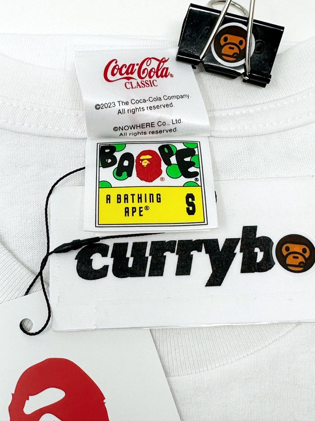 Bape BAPE x Coca-Cola Ape Head Tee White Size US S / EU 44-46 / 1 - 6 Thumbnail