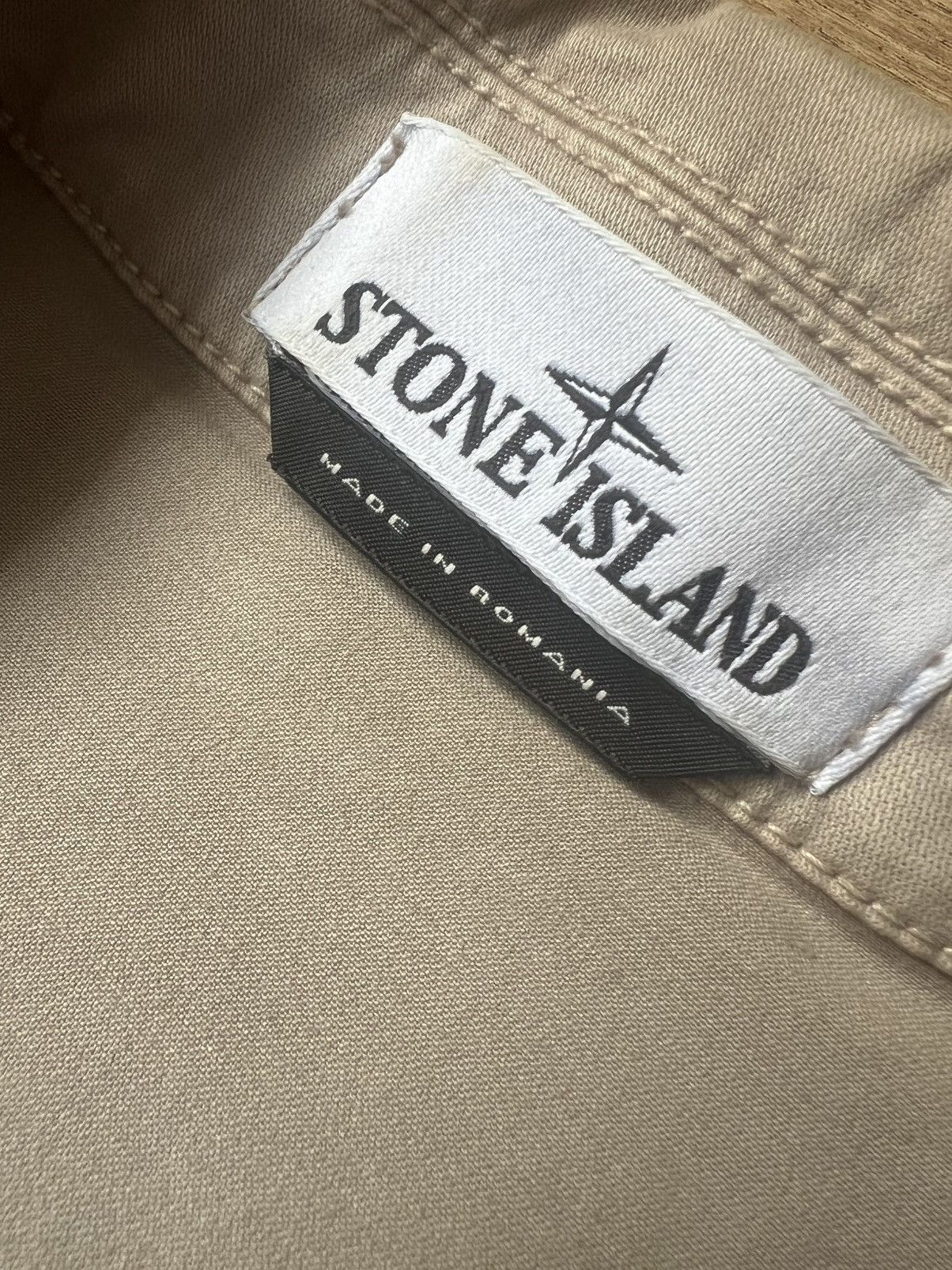 Stone Island Stone Island Old Treatment Zip Overshirt Size US XL / EU 56 / 4 - 9 Thumbnail