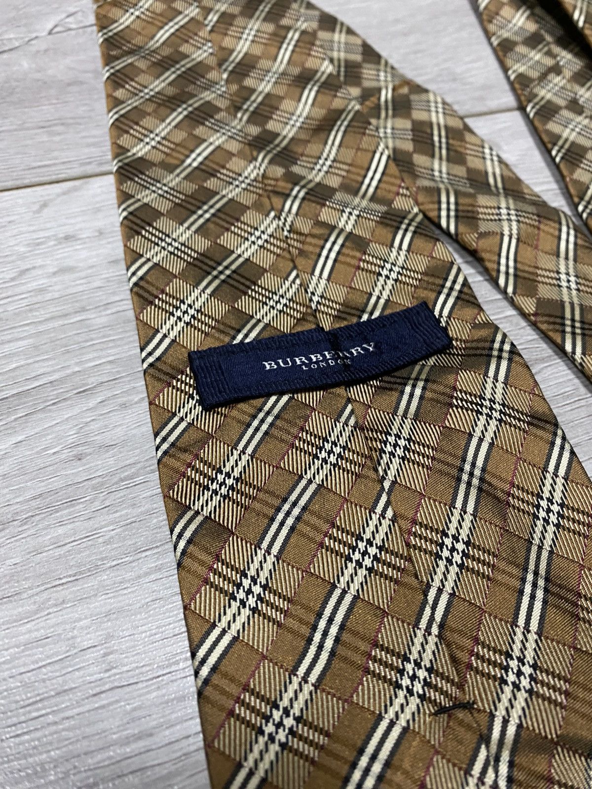 Burberry Burberry London nova check silk tie plaid Size ONE SIZE - 5 Thumbnail