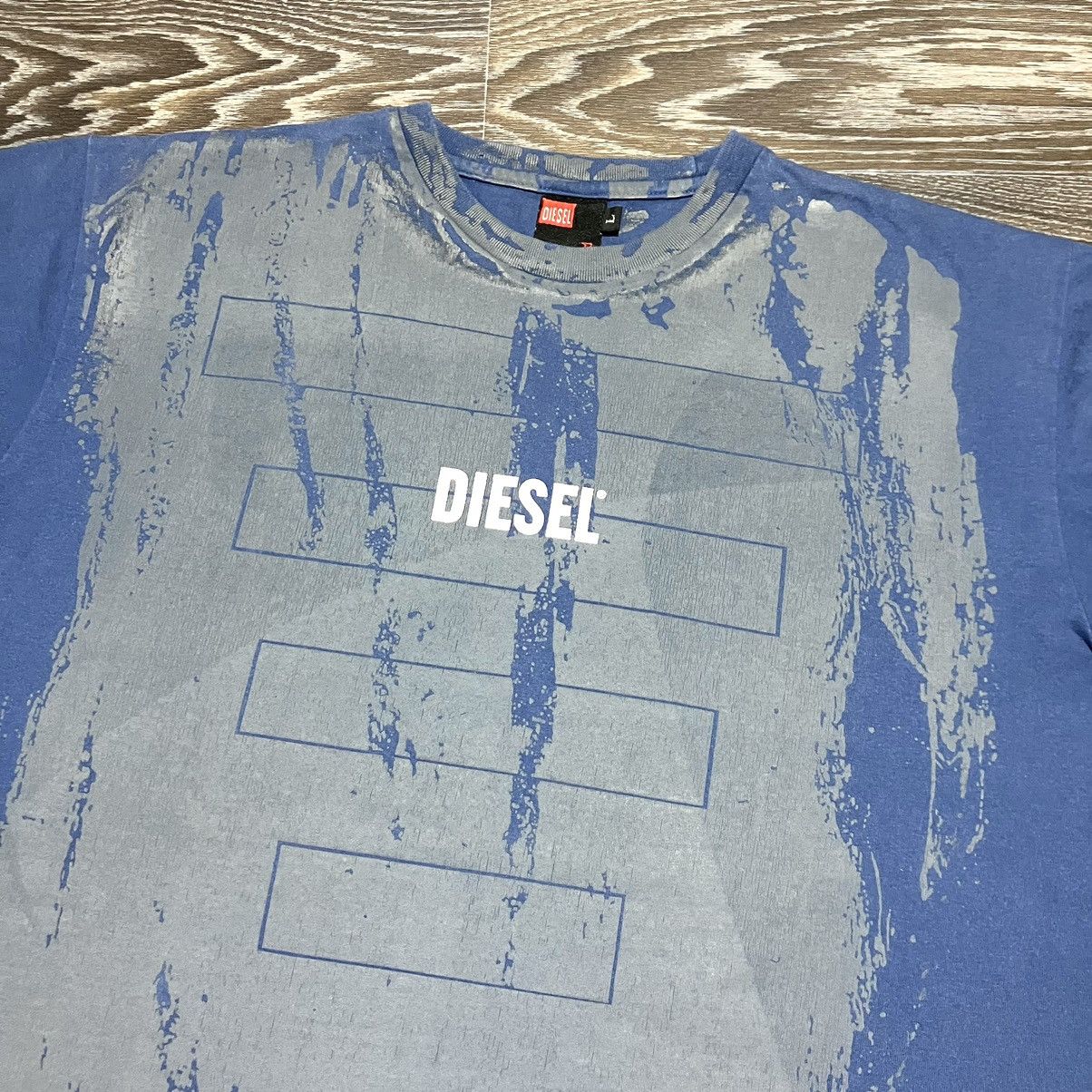 Diesel 90s Vintage DIESEL Center Logo Graphic T-shirt Size US L / EU 52-54 / 3 - 2 Thumbnail