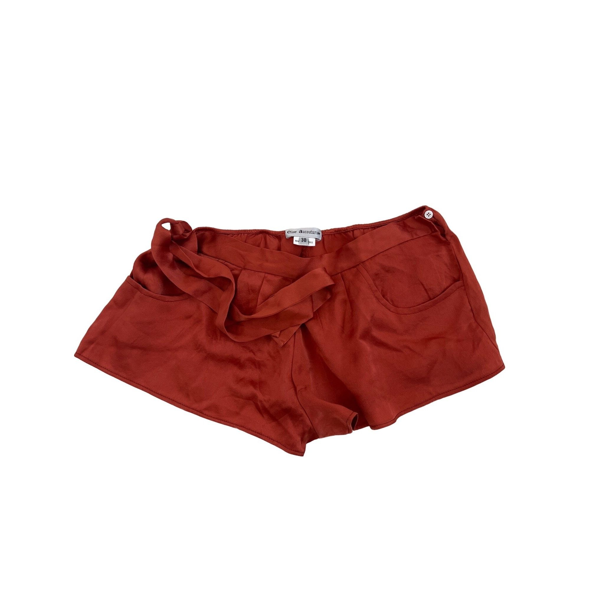 Other Elise Aucouturier Setamia Silk Sleep Shorts Size 38" / US 16 / IT 52 - 5 Thumbnail