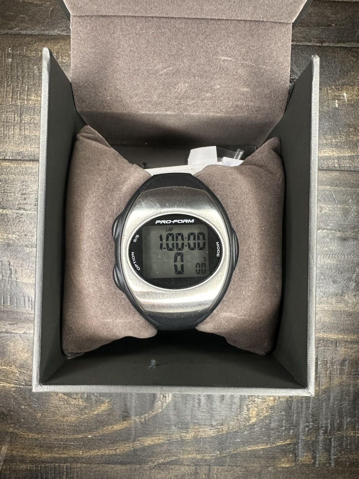 Other Pro Form Black and silver digital watch Size ONE SIZE - 6 Thumbnail
