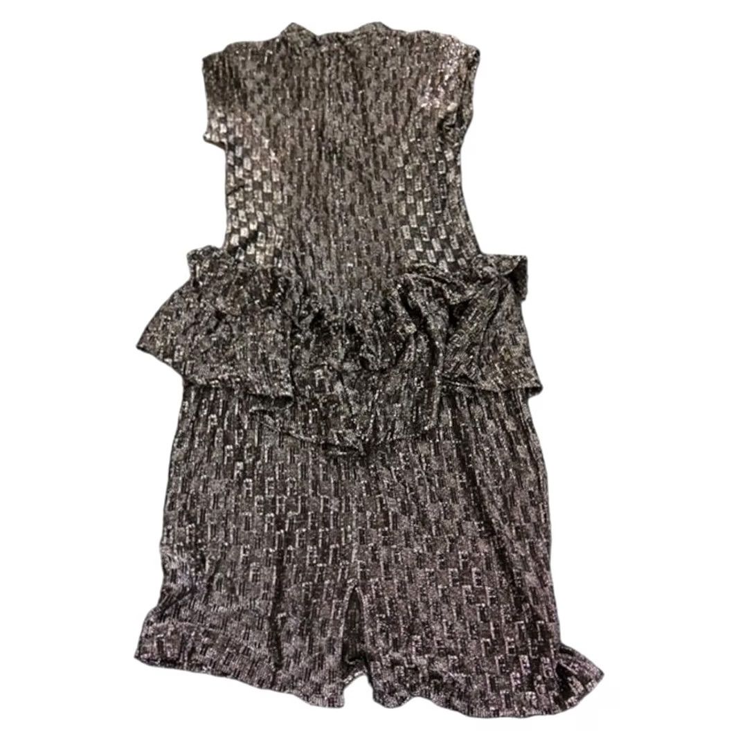 Vintage VINTAGE Gilberti Label Black Cocktail Dress Sparkle 1980s Size 14 Size XL / US 12-14 / IT 48-50 - 2 Thumbnail