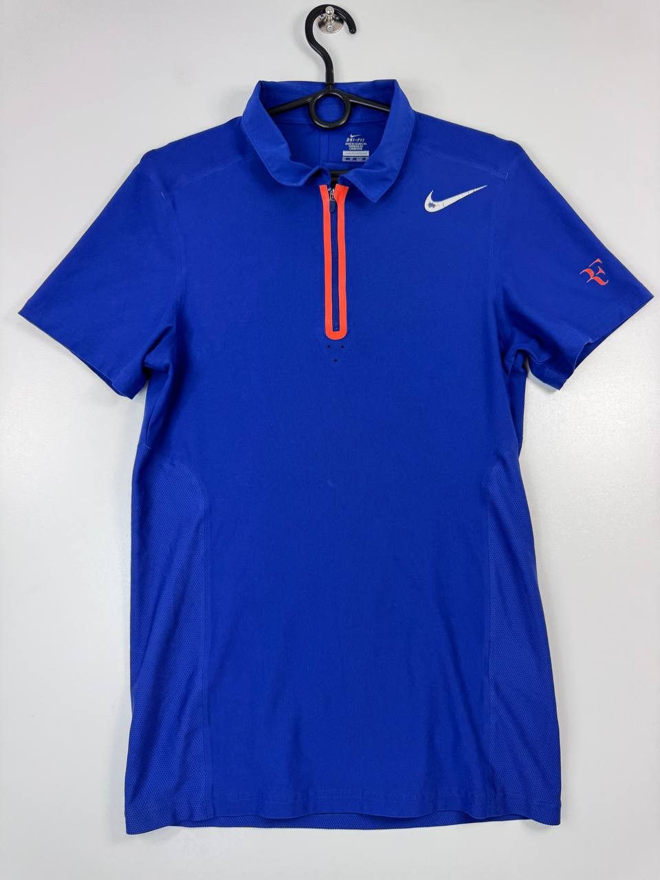 Nike Nike Roger Federer RF Polo Blue Dri Fit Tennis Training XS Size US XS / EU 42 / 0 - 1 Thumbnail