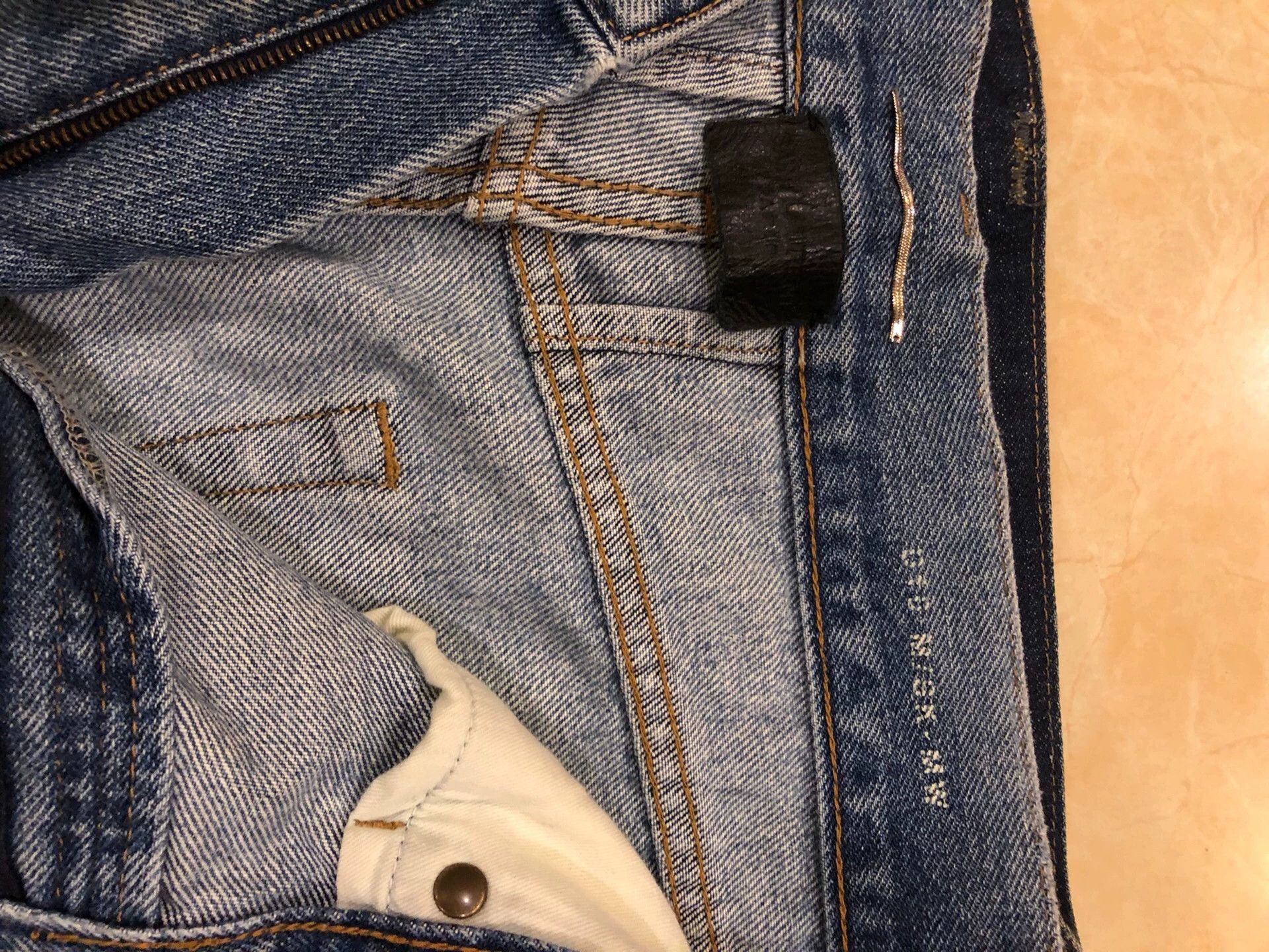 Saint Laurent Paris Saint Laurent Paris D01 Knee Knife Cutting Jeans-2508 Size US 30 / EU 46 - 3 Thumbnail