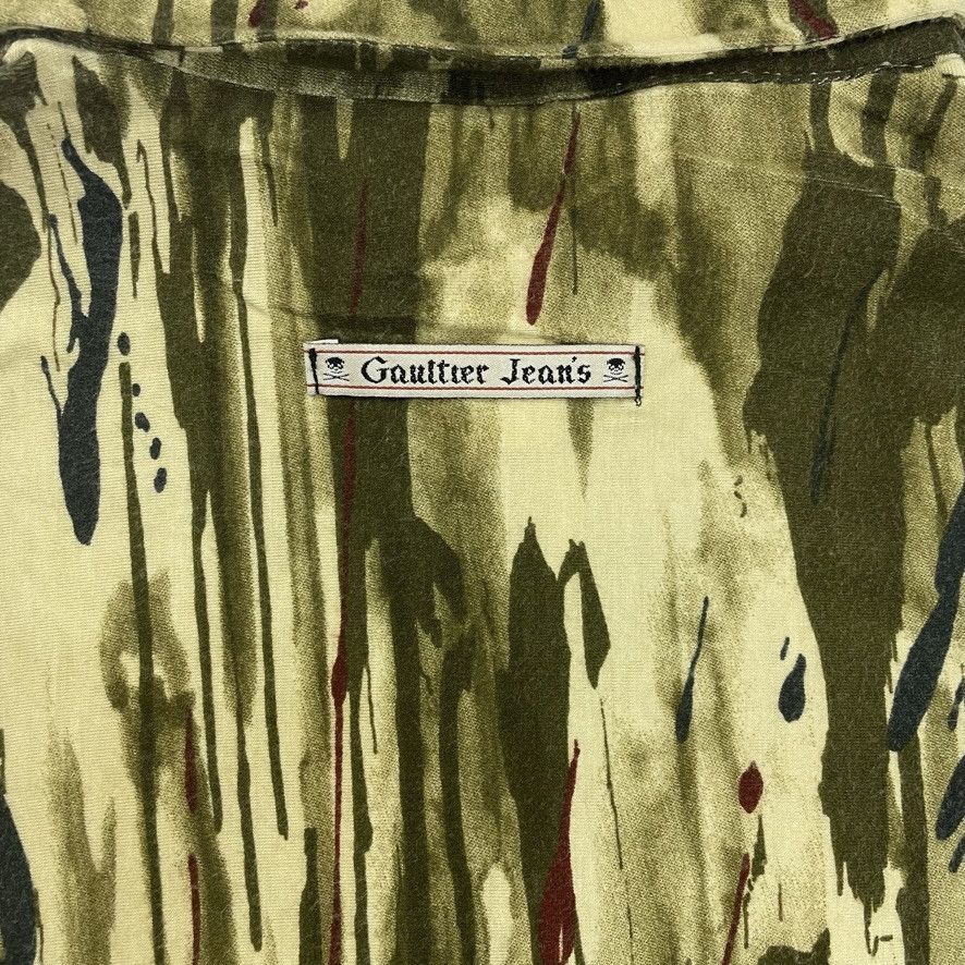 Jean Paul Gaultier 1996 Jean Paul Gaultier Blood Drip Shirt & Skirt Set Vintage Size M / US 6-8 / IT 42-44 - 7 Thumbnail