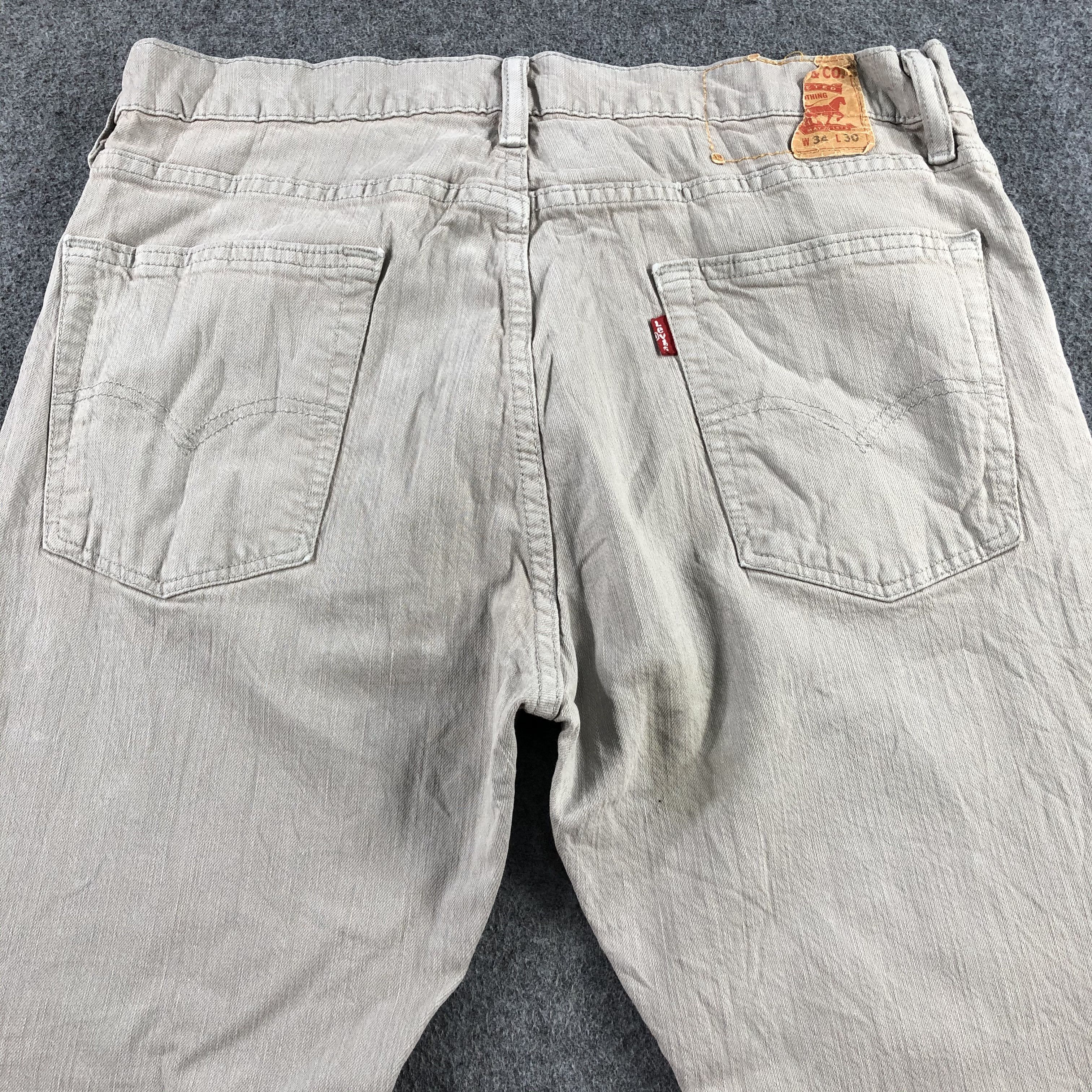 Levi's Vintage Light Wash Levis 513 Jeans-J2435 Size US 34 / EU 50 - 4 Thumbnail