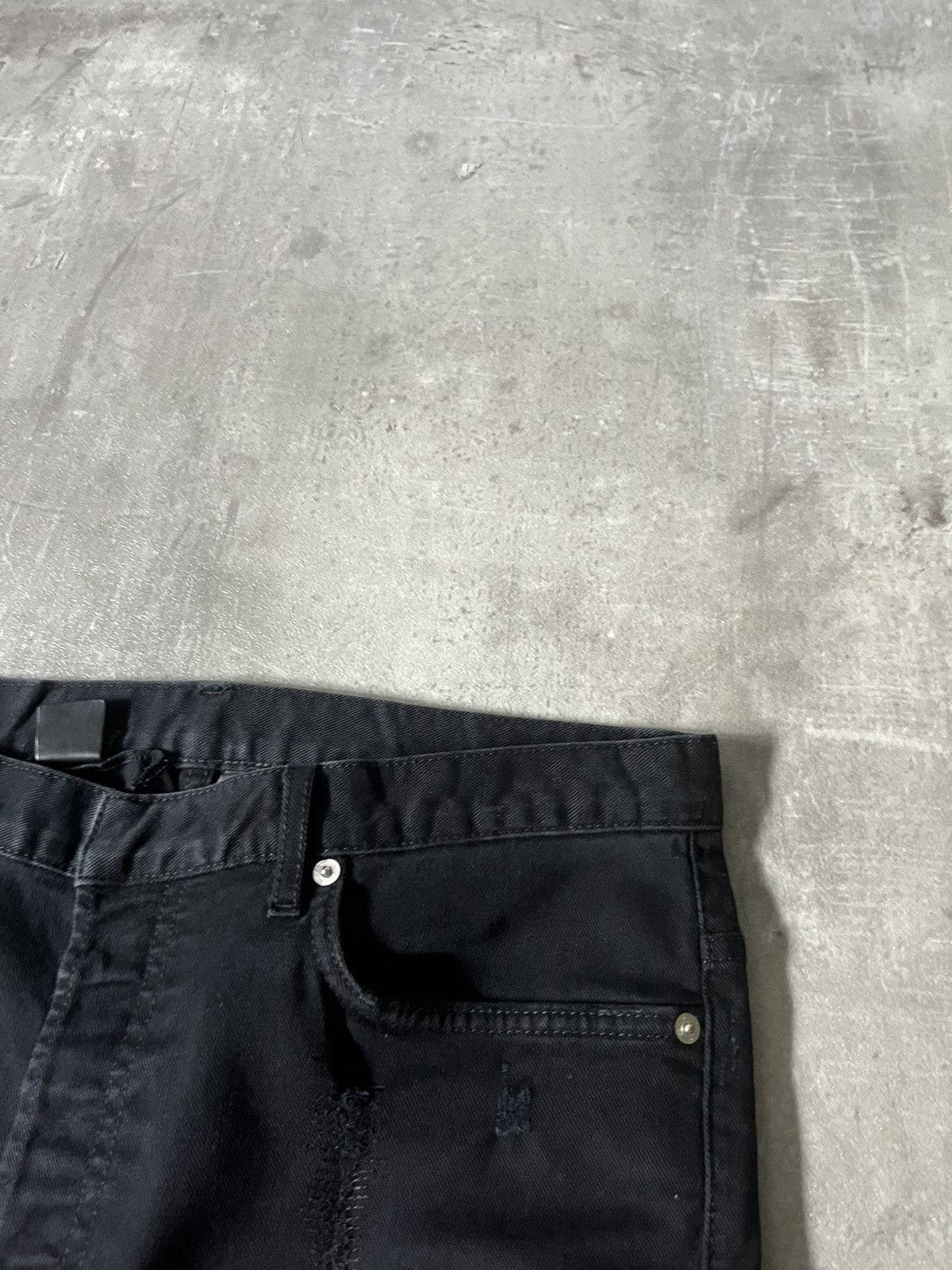 Dior Dior Homme A/W 14 stitched patchwork jeans black Size US 32 / EU 48 - 5 Thumbnail