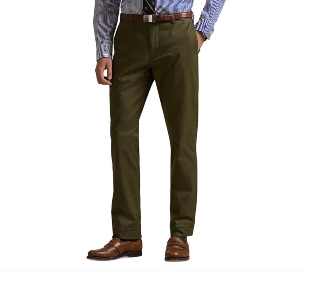 Polo Ralph Lauren Polo Ralph Lauren Straight Fit Chino Pants Size US 33 - 2 Thumbnail