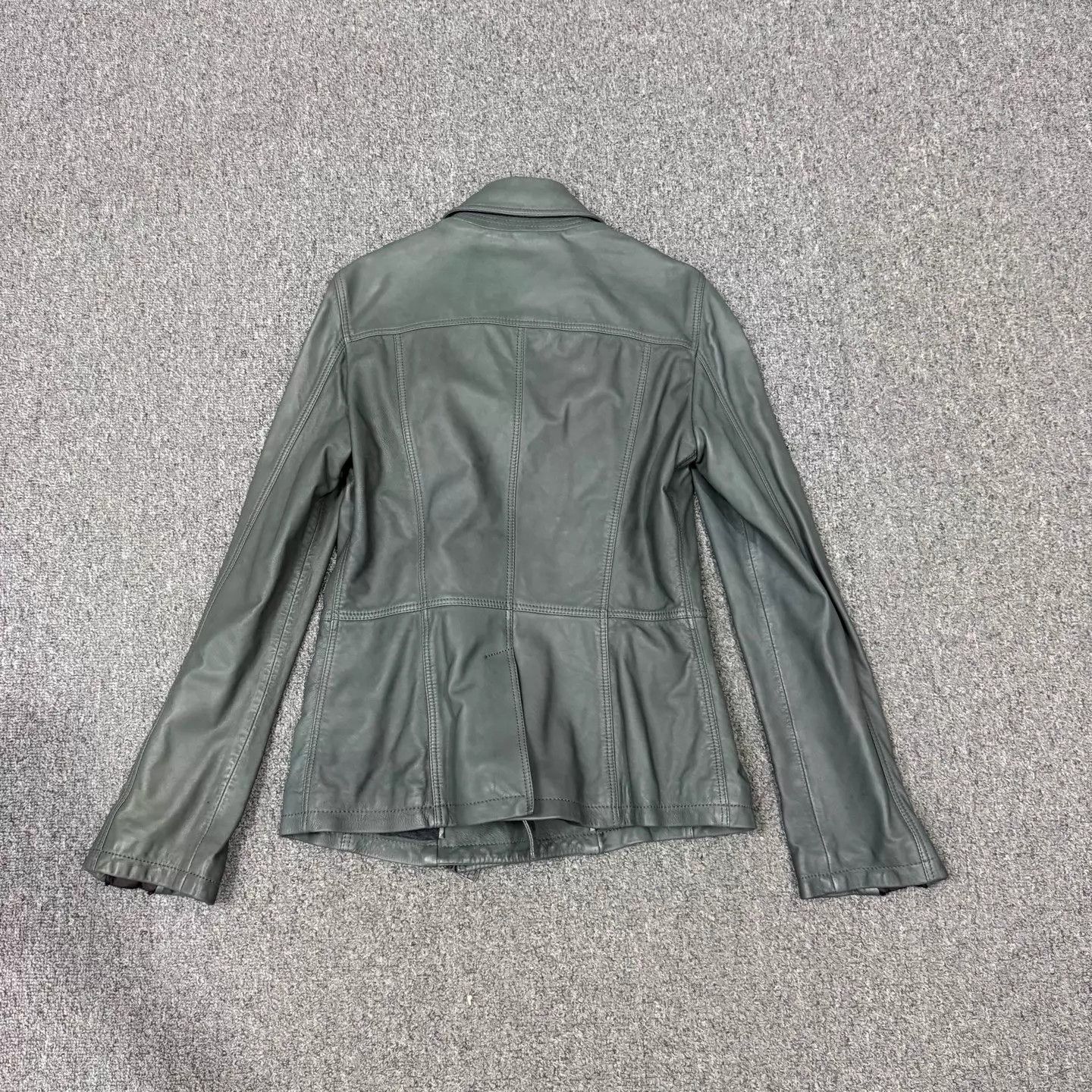 Burberry Burberry full leather overcoat UK8 99 new Size S / US 4 / IT 40 - 2 Thumbnail