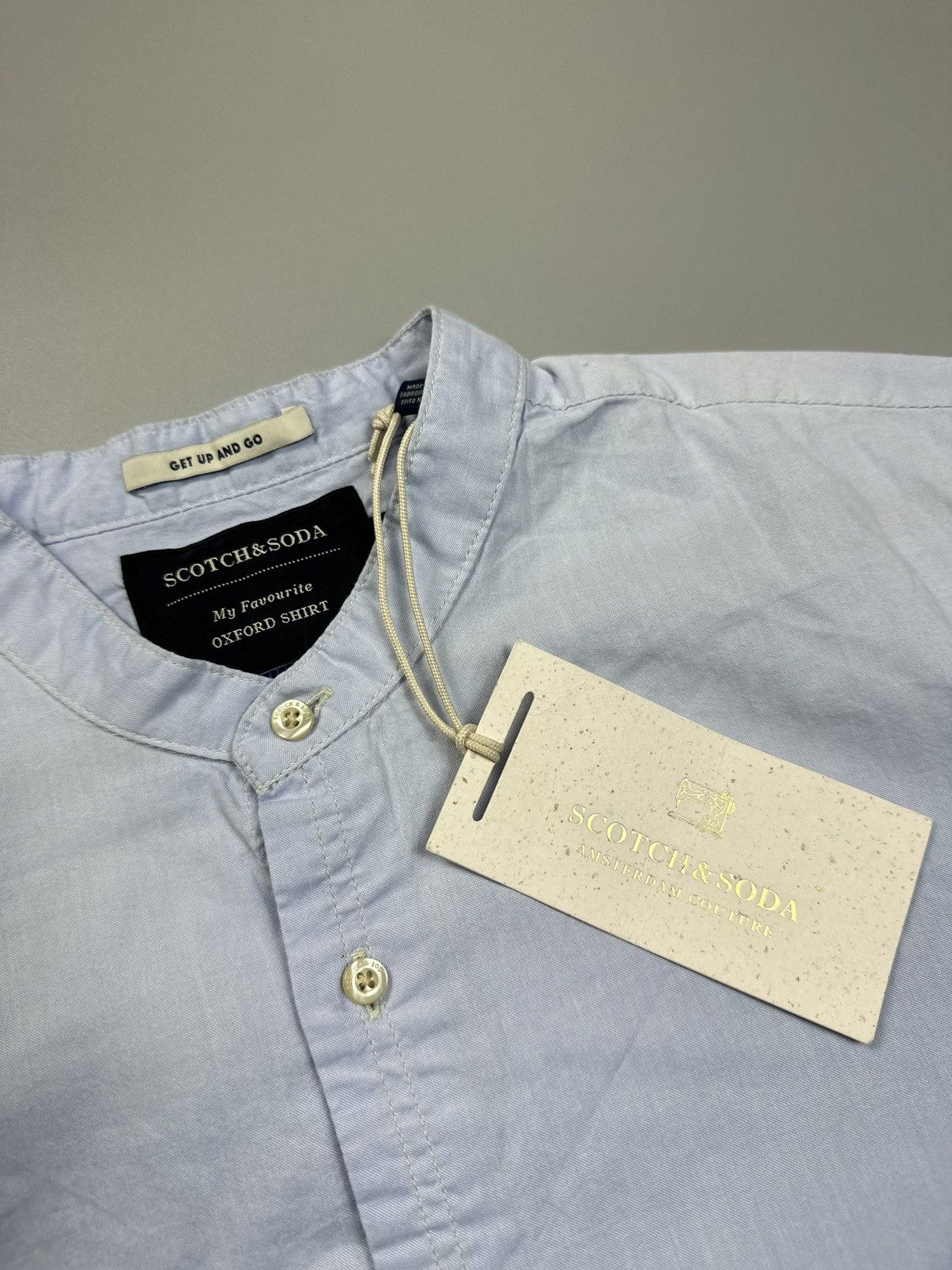Scotch & Soda Scotch&Soda Light Blue Short sleeve buttoned shirt Size US M / EU 48-50 / 2 - 3 Thumbnail