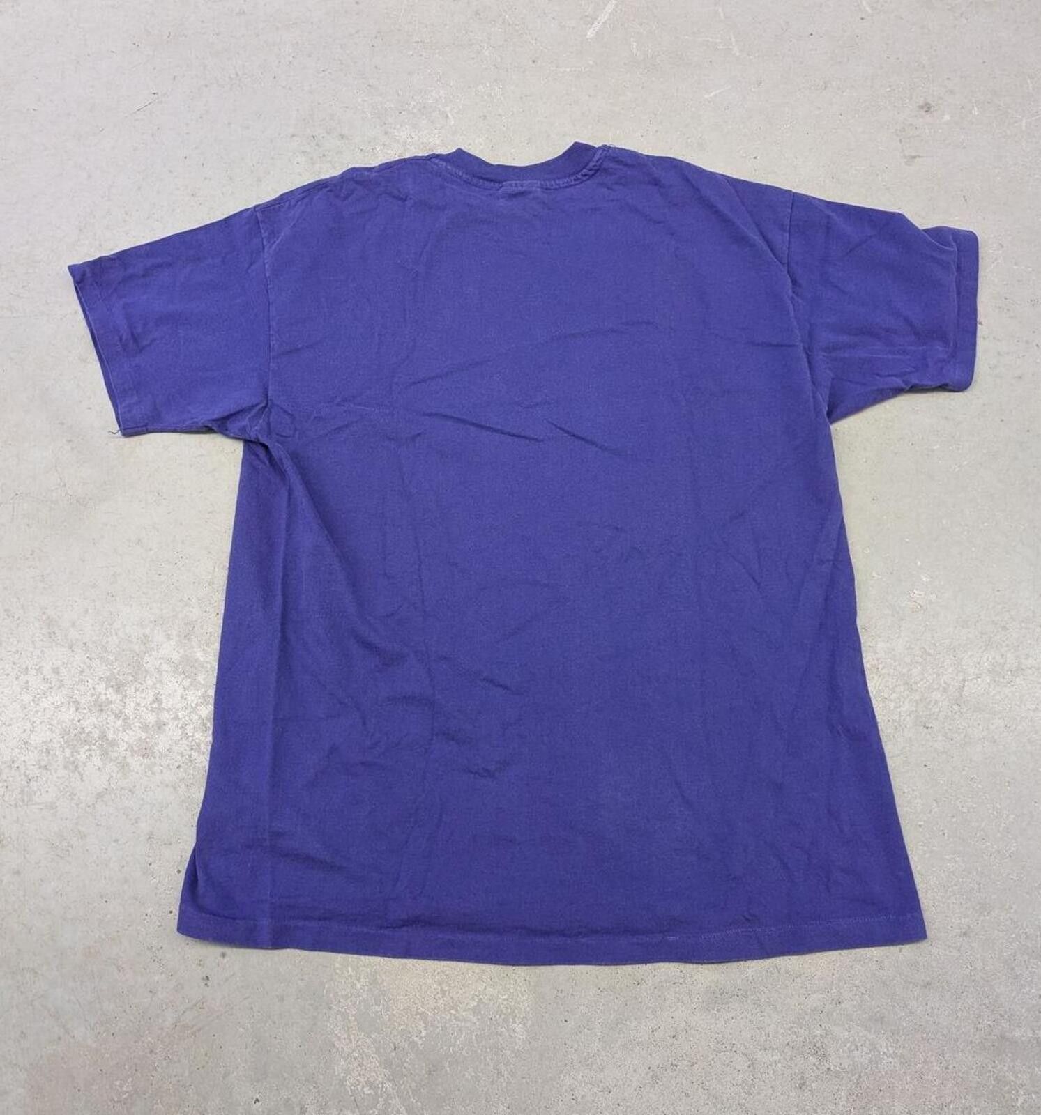 Champion Vintage Raccoon Lodge Atlanta USA Purple Champion T-shirt Size US XXL / EU 58 / 5 - 4 Thumbnail