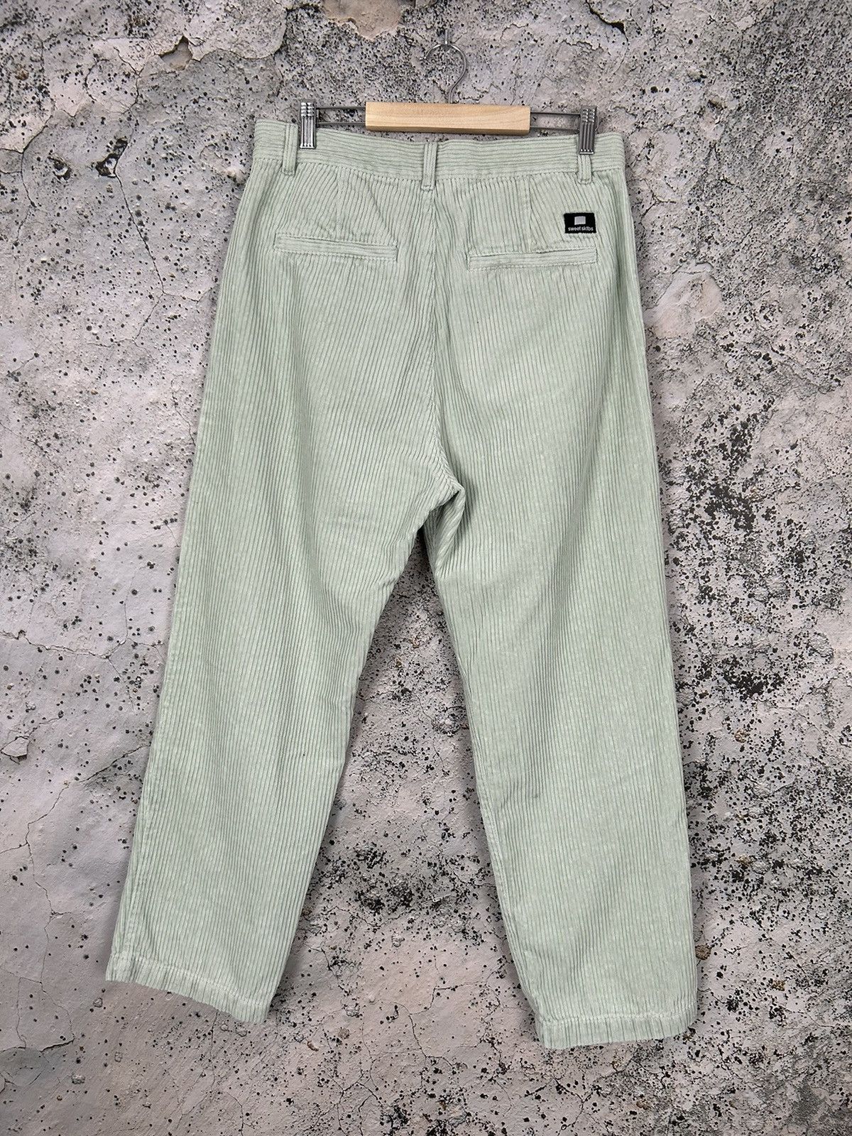 Vintage Vintage Sweet Skateboards Corduroy Big Boy Pants Retro Size US 32 / EU 48 - 2 Thumbnail