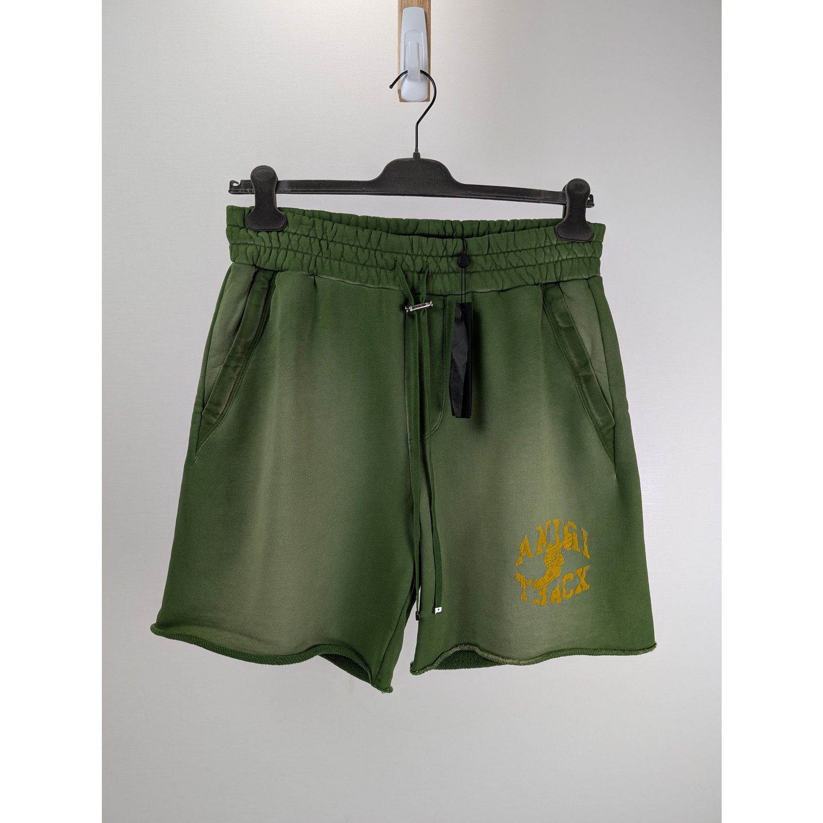 Amiri o1rshd1 Amiri Track Shorts in Green Size US 34 / EU 50 - 6 Thumbnail