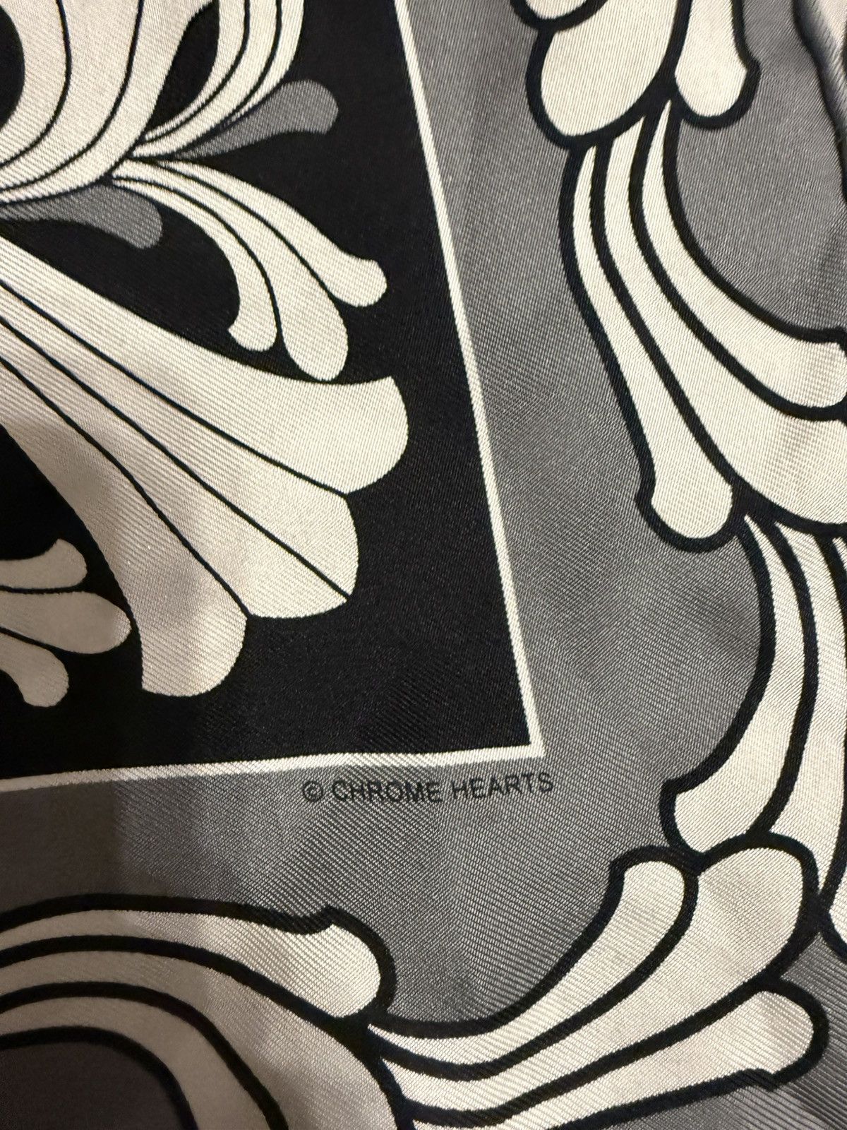 Chrome Hearts Silk chrome hearts scarf Size ONE SIZE - 3 Thumbnail